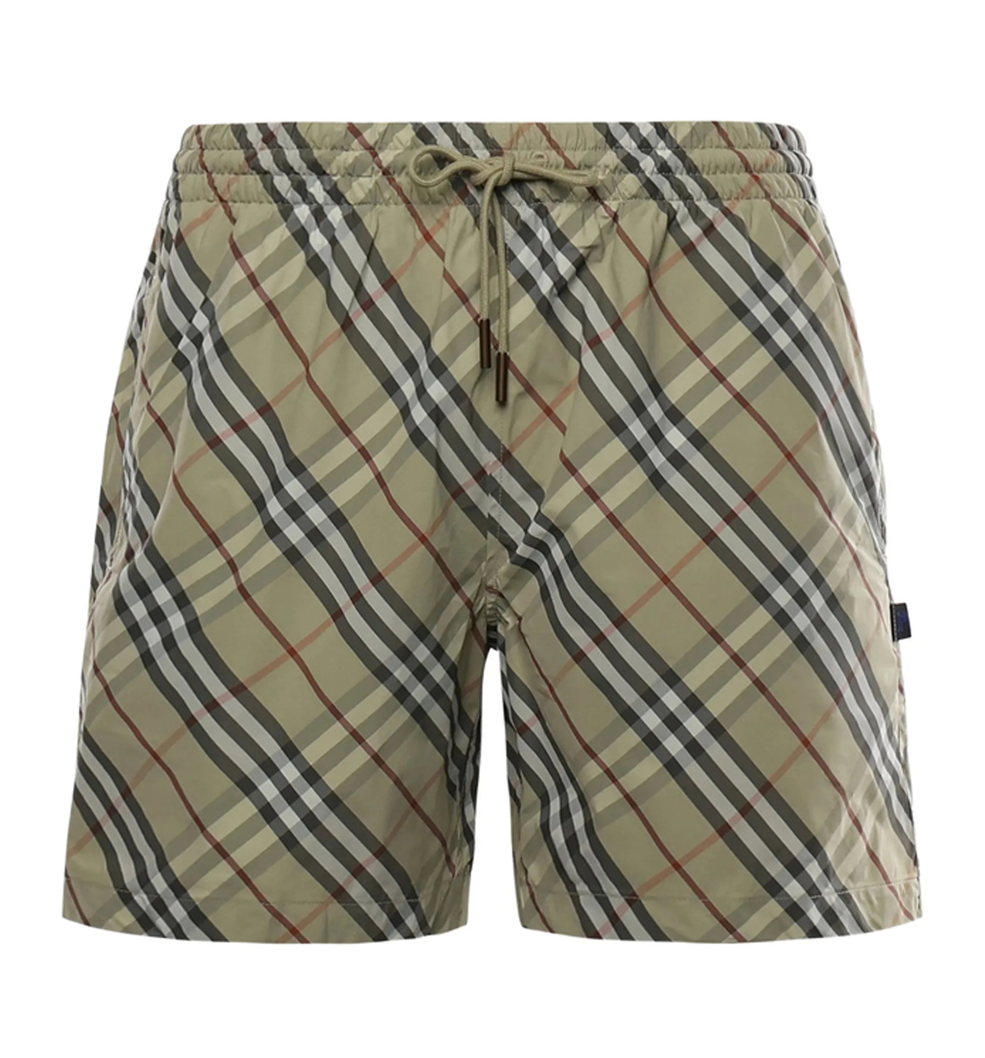 Check Swim Shorts