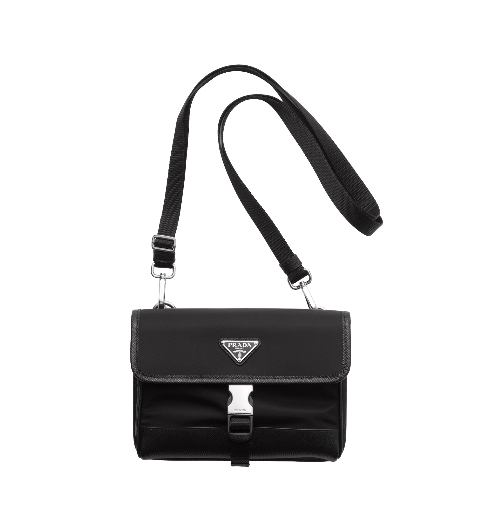 Re-Nylon and Saffiano Leather Smartphone Case