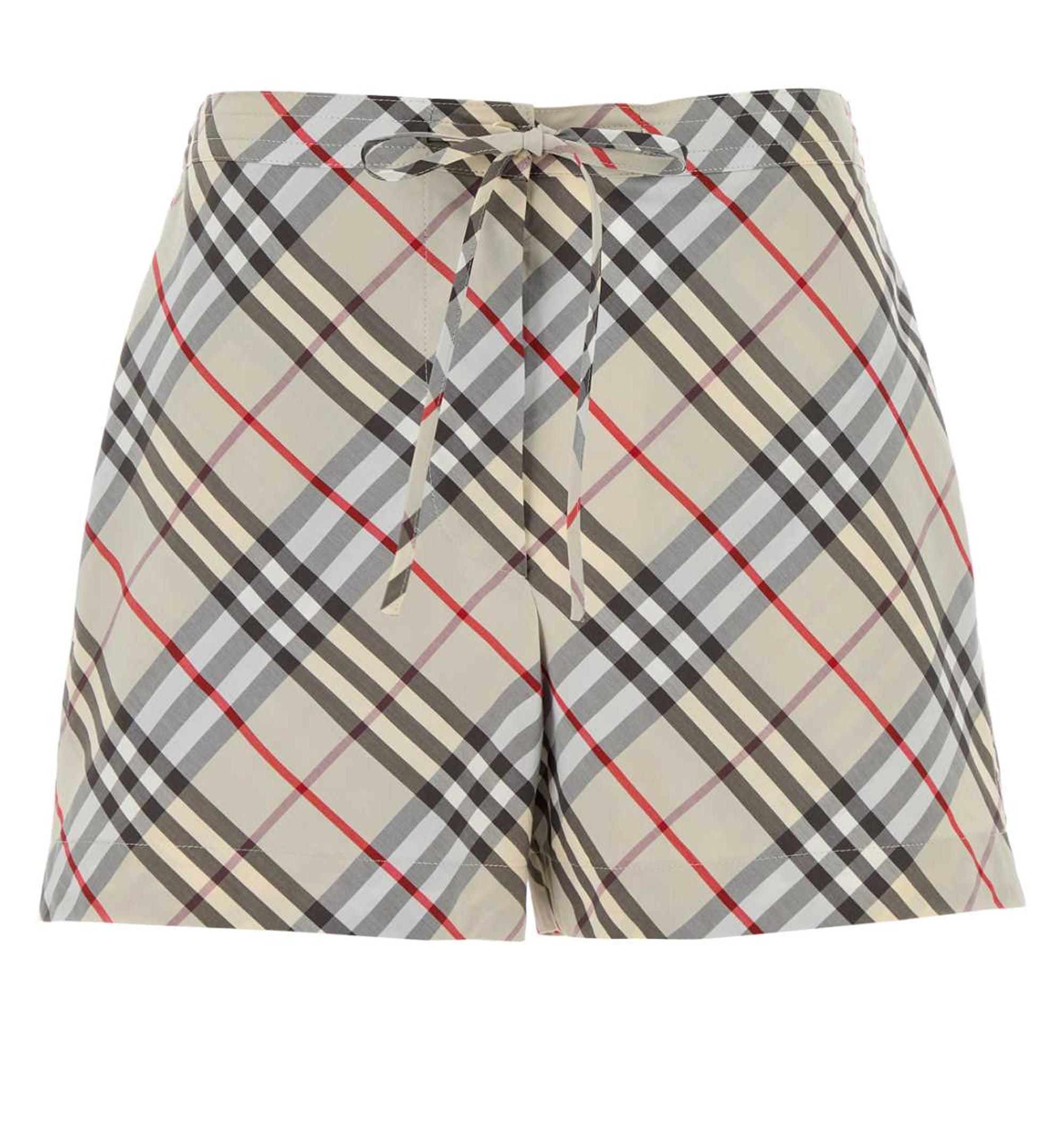 Embroidered Poplin Shorts