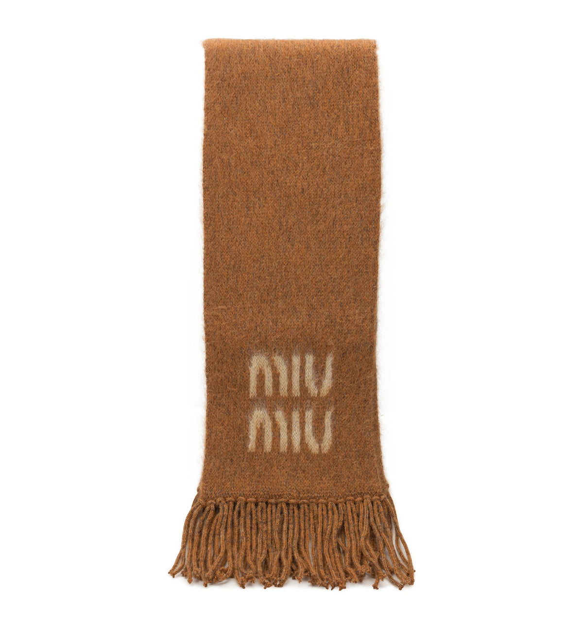Merino Wool Fringed Scarf