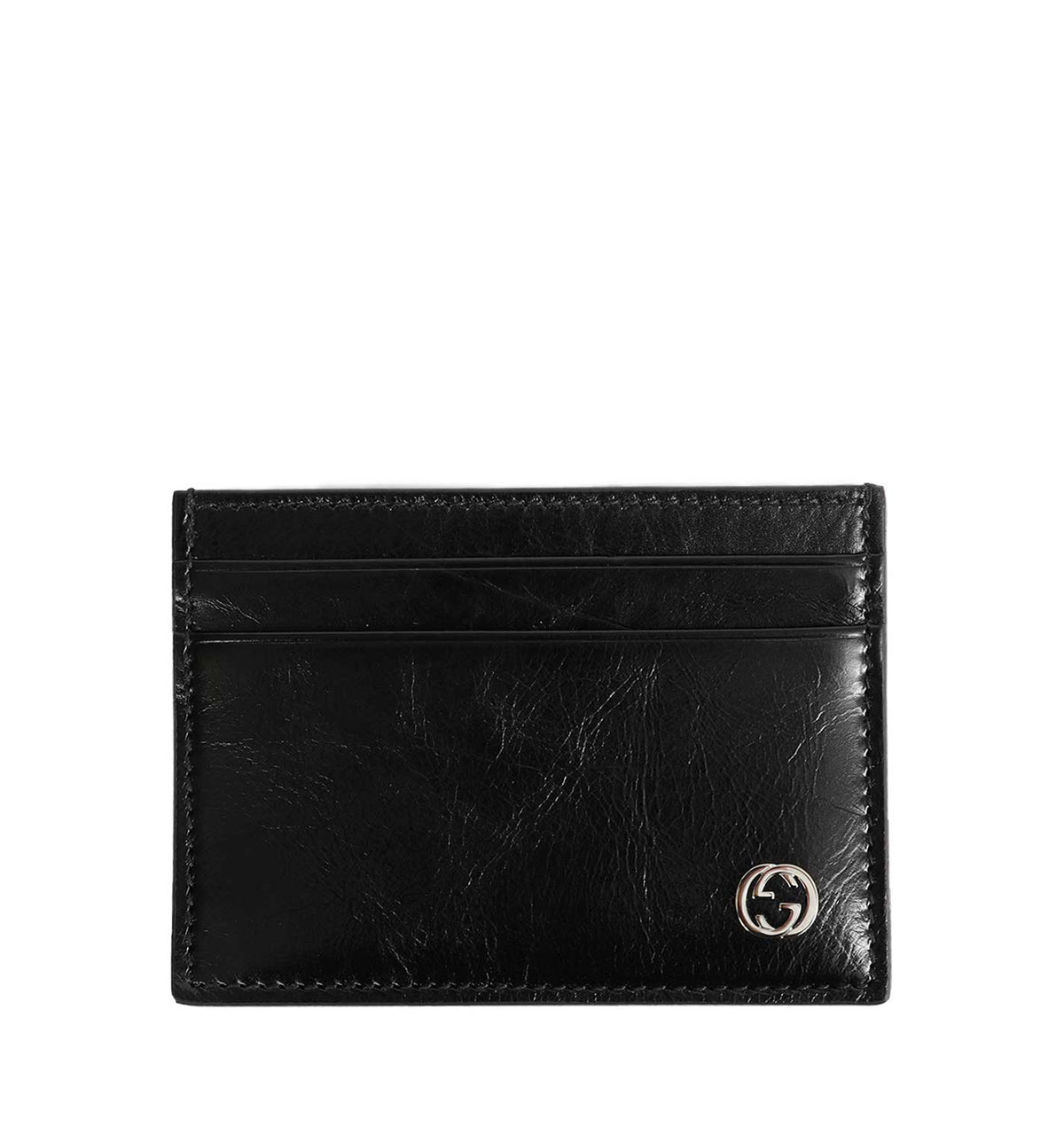 Card case with Interlocking G