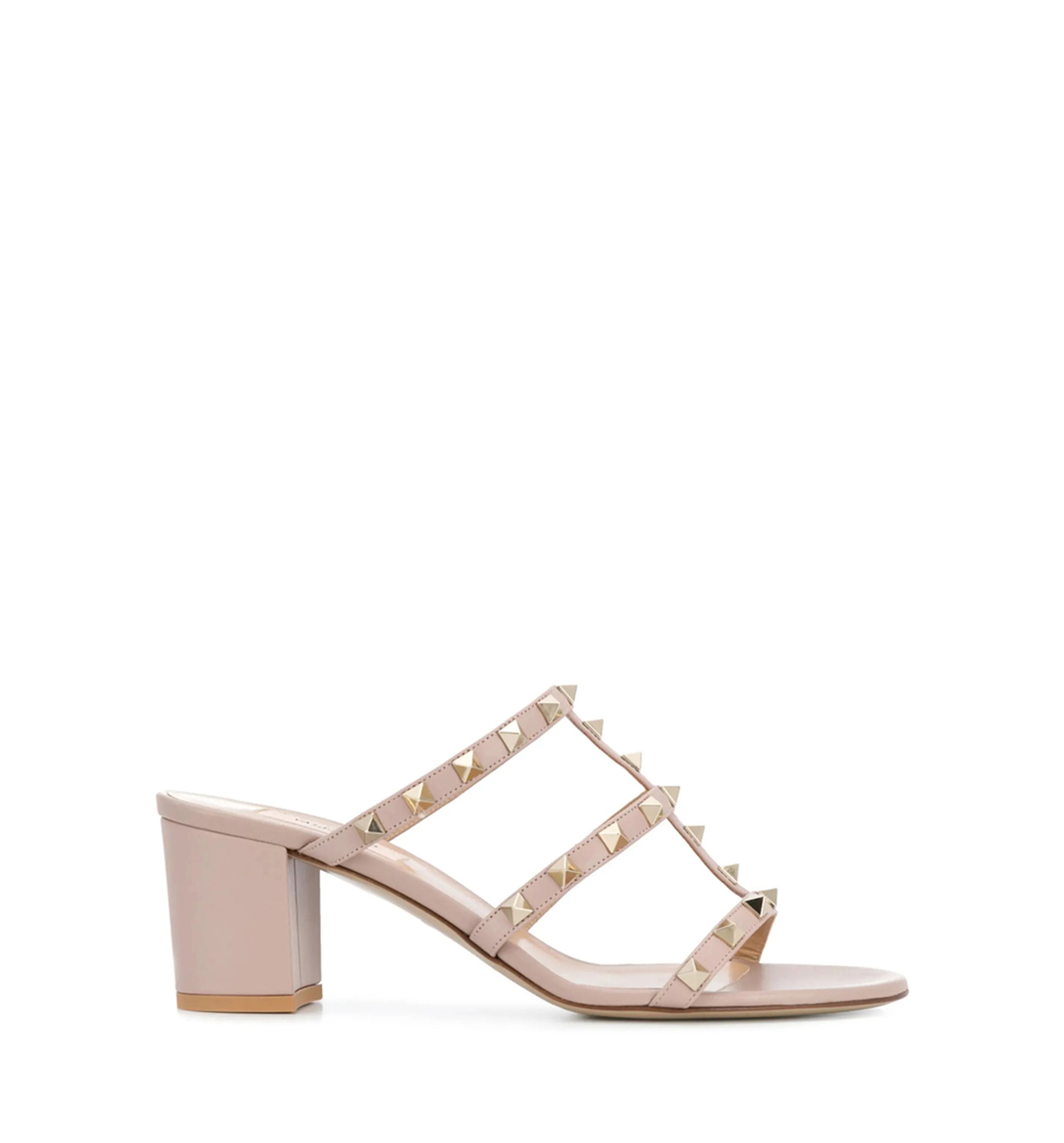 Rockstud Leather Sandals