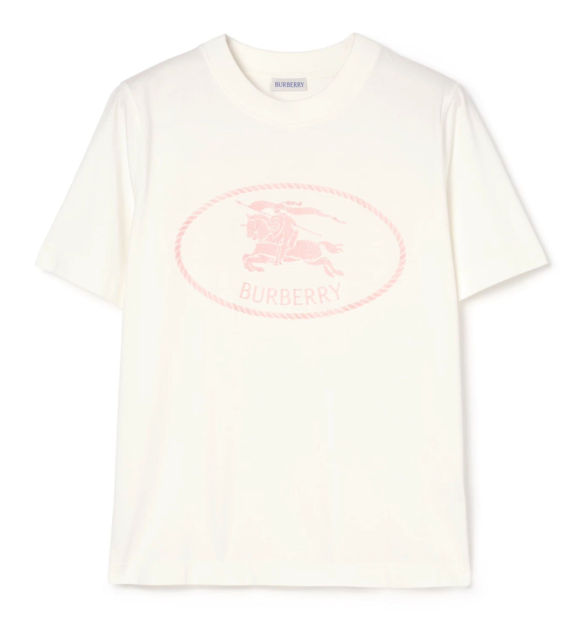 Knight-Stamp Cotton T-Shirt