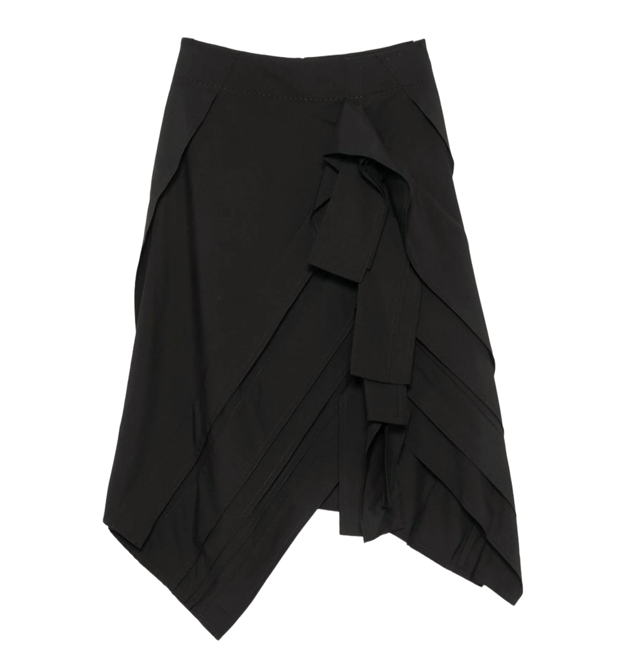 Skirt in fresco wool