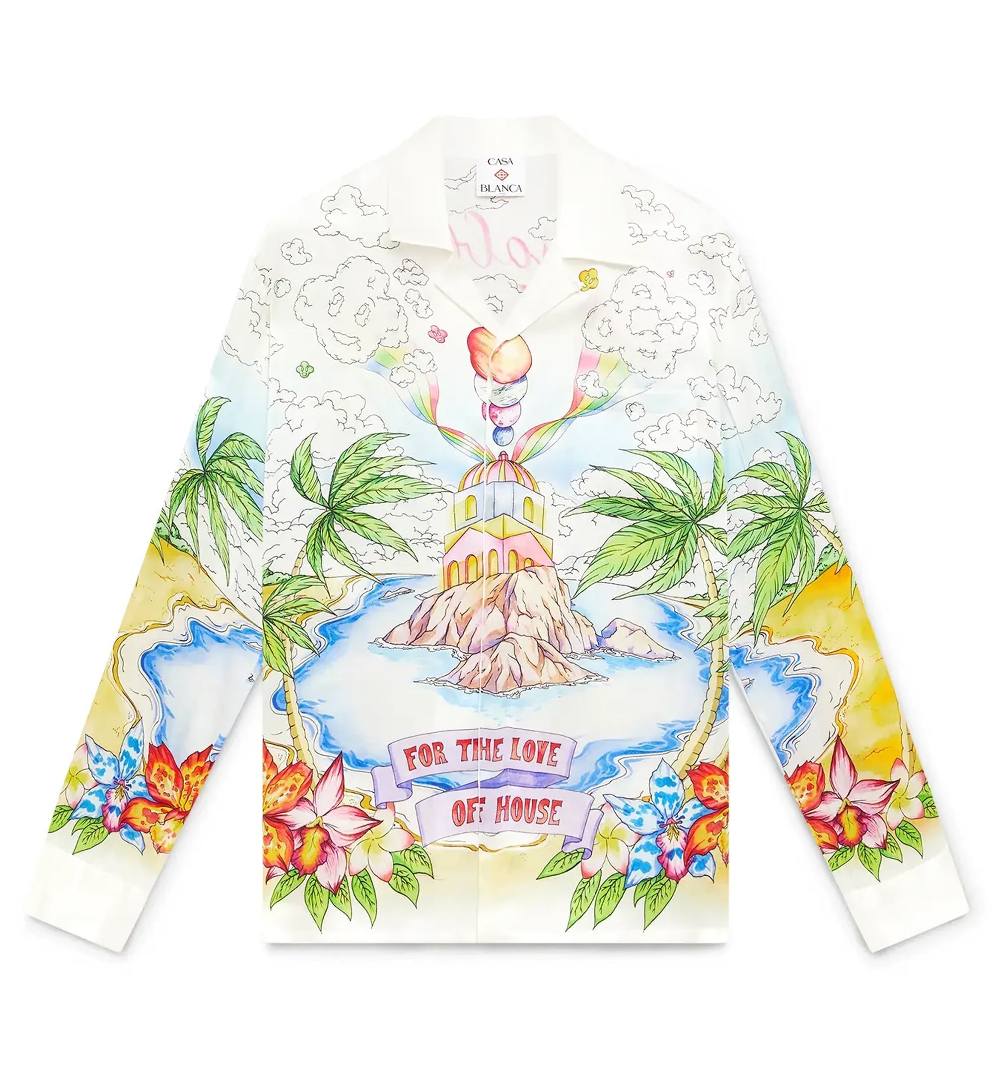 Better Days Long Sleeve Silk Shirt