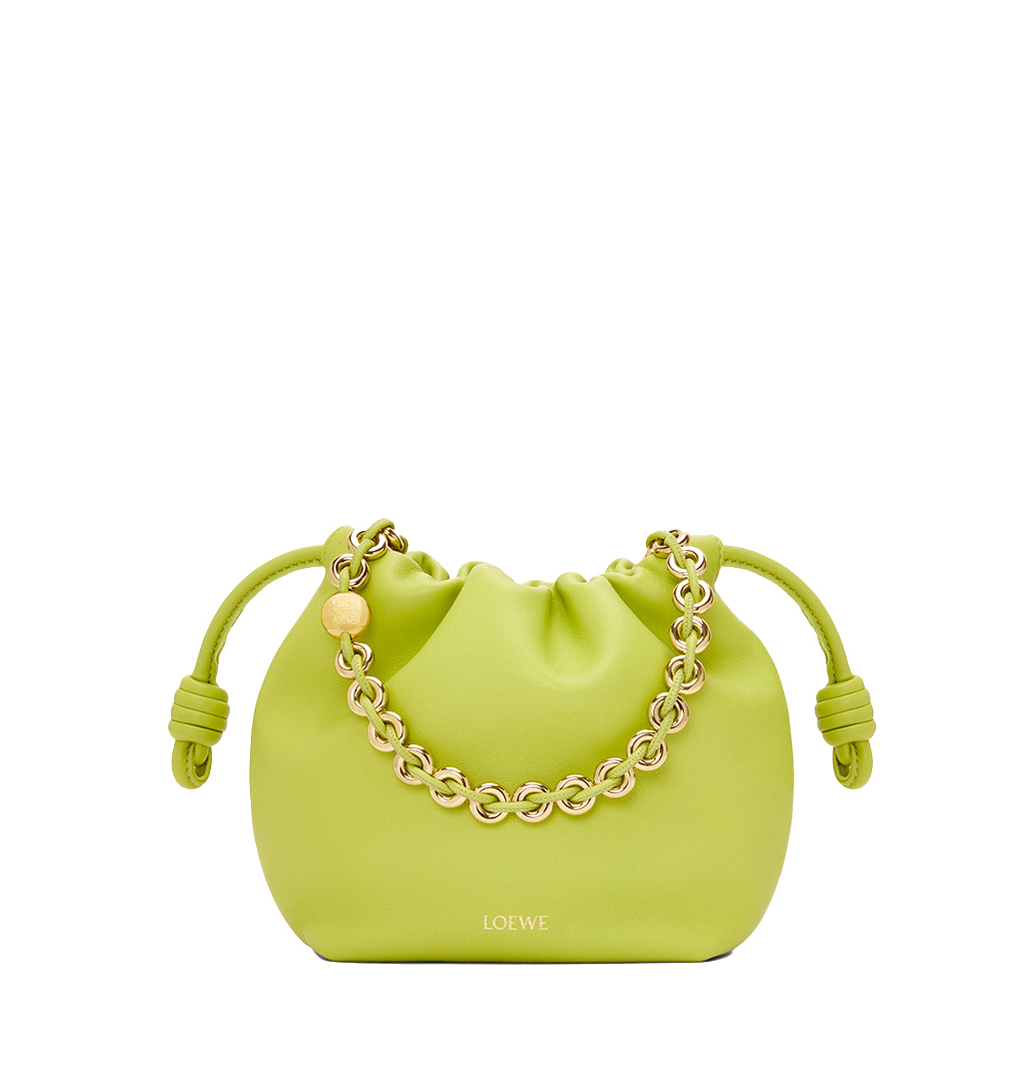 Mini Flamenco Purse Bag in Mellow Nappa Lambskin