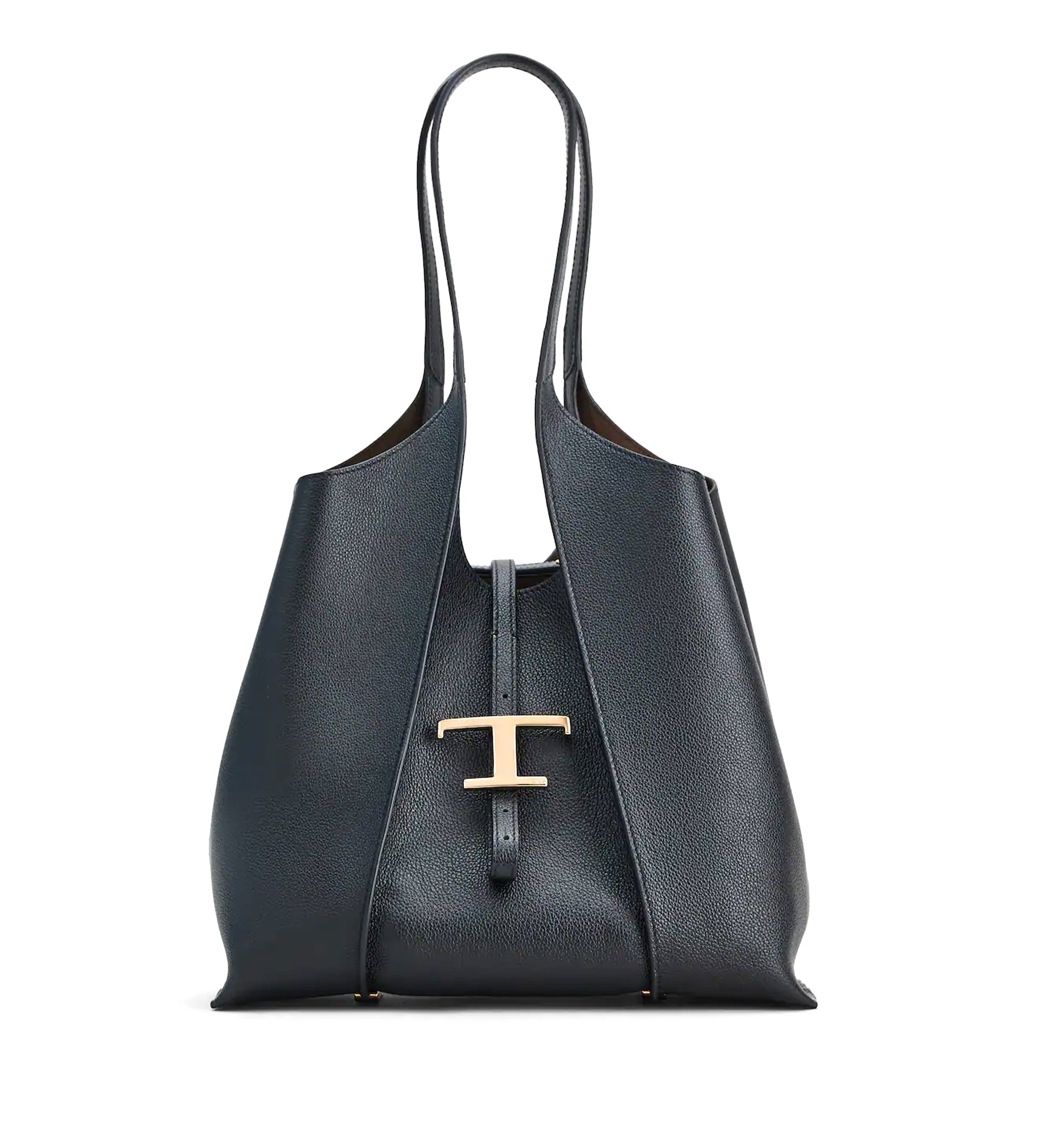T Timeless Shopping Bag in Leather Small