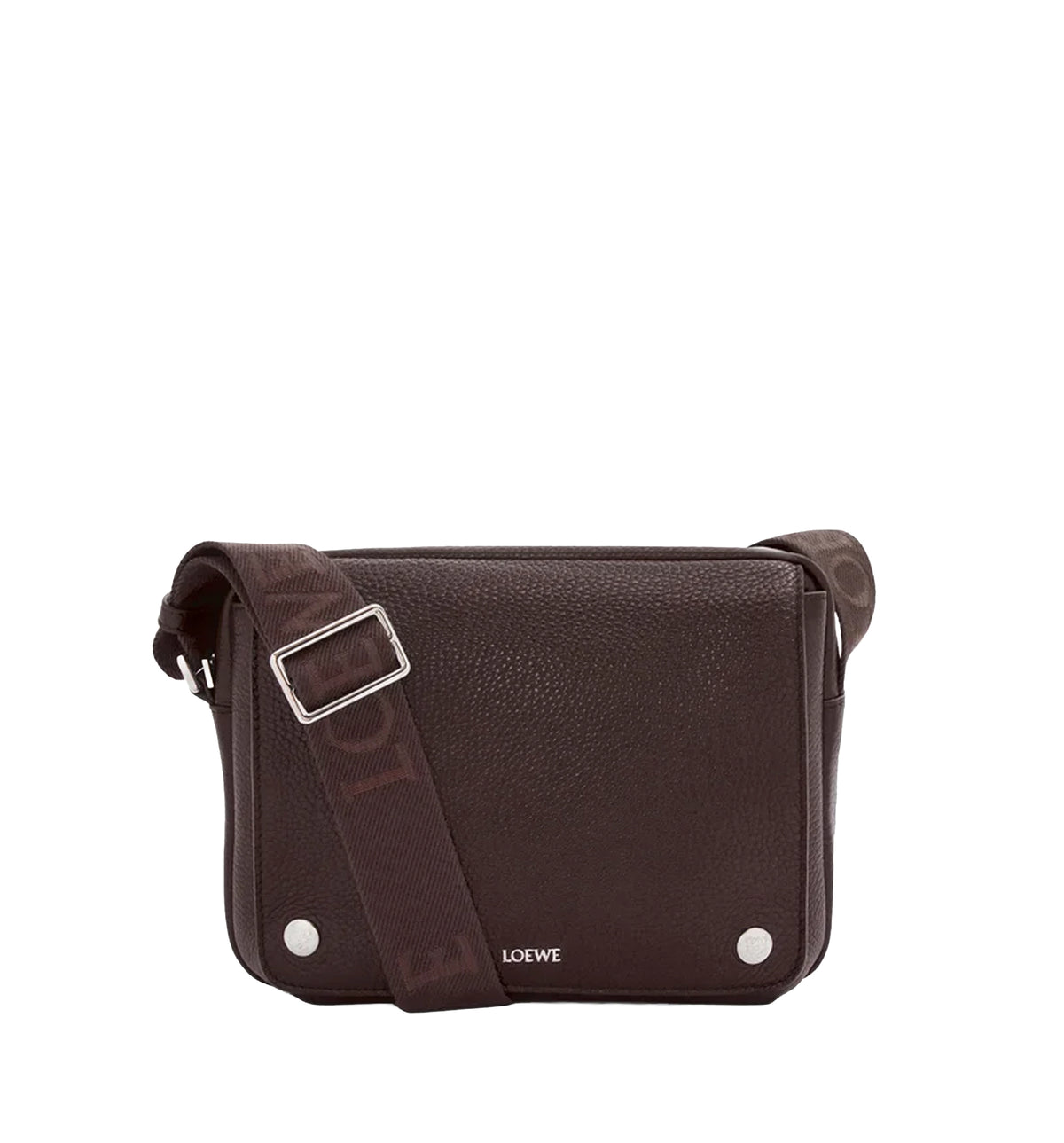 Medium Pebble Messenger Bag In Supple Grained Calfskin