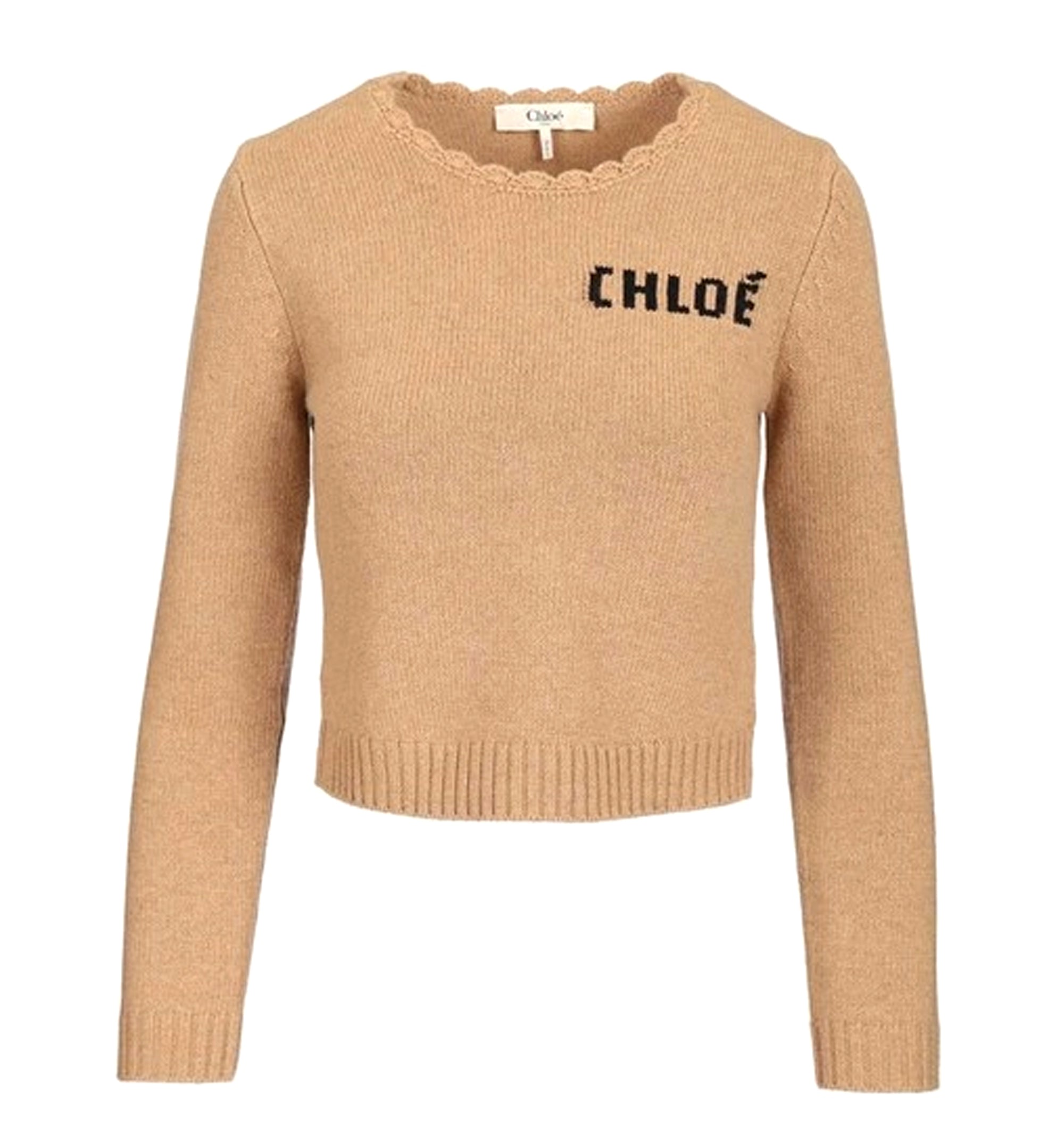 Embroidered Logo Sweater