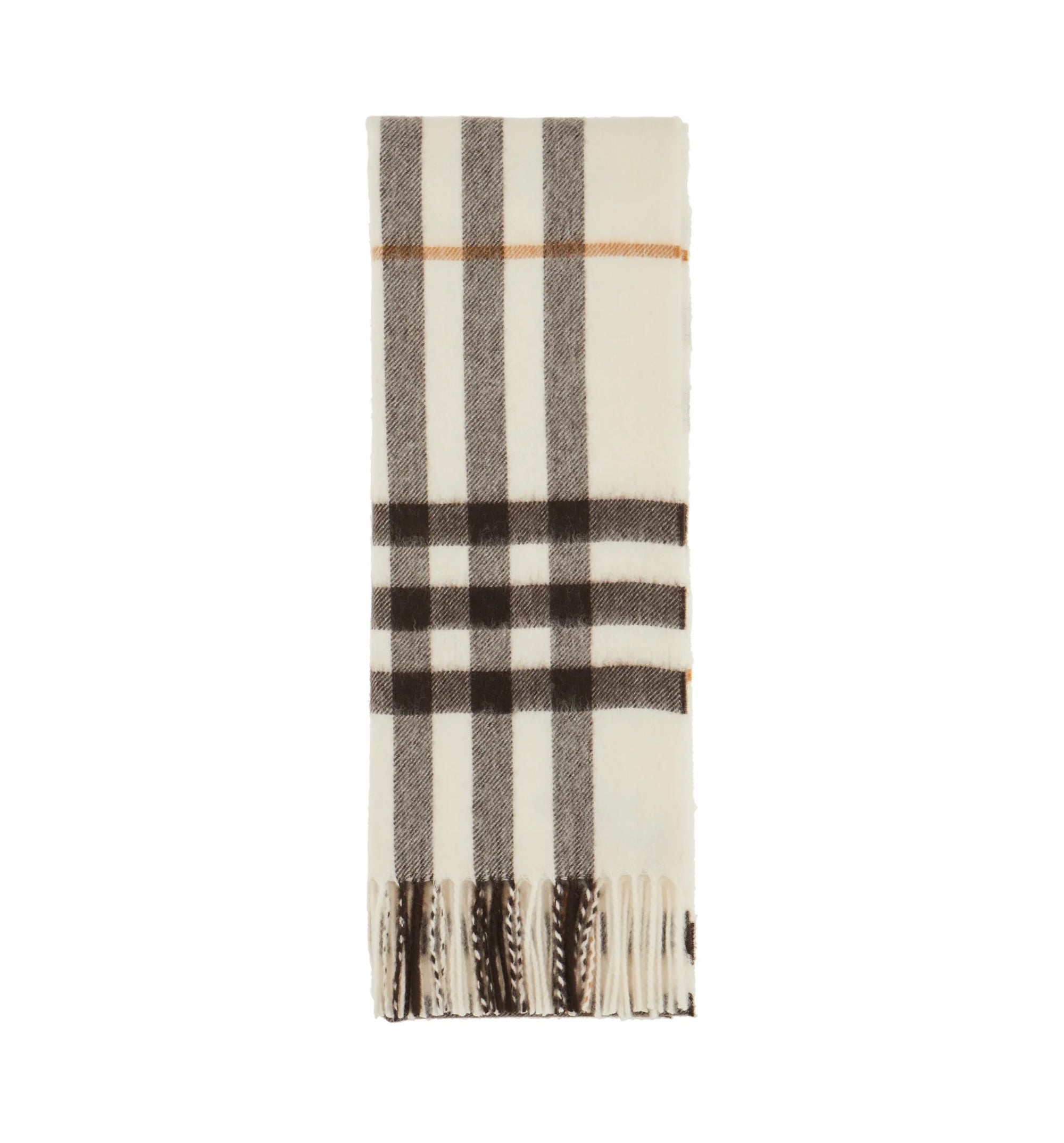 Check Cashmere Scarf