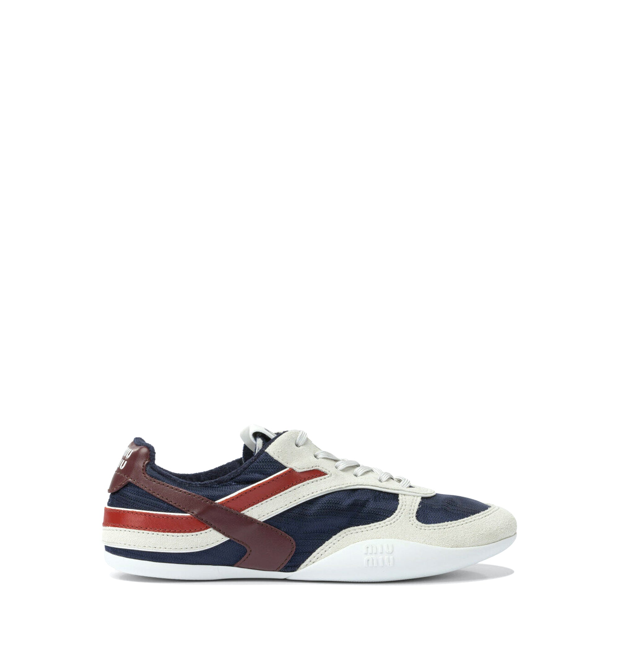 Gymnasium Technical Fabric And Suede Sneakers