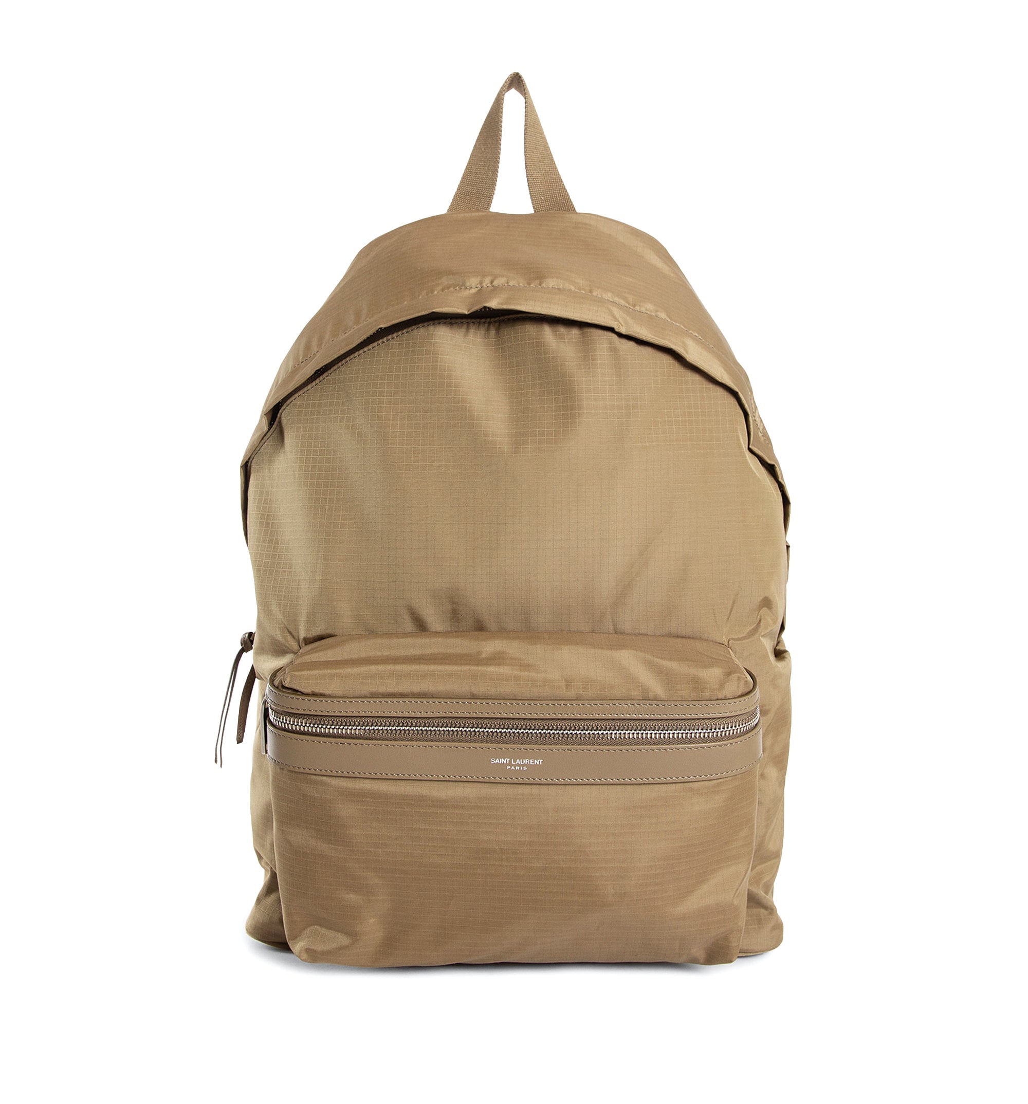 City Backpack In Econyl Smooth Leather And Nylon