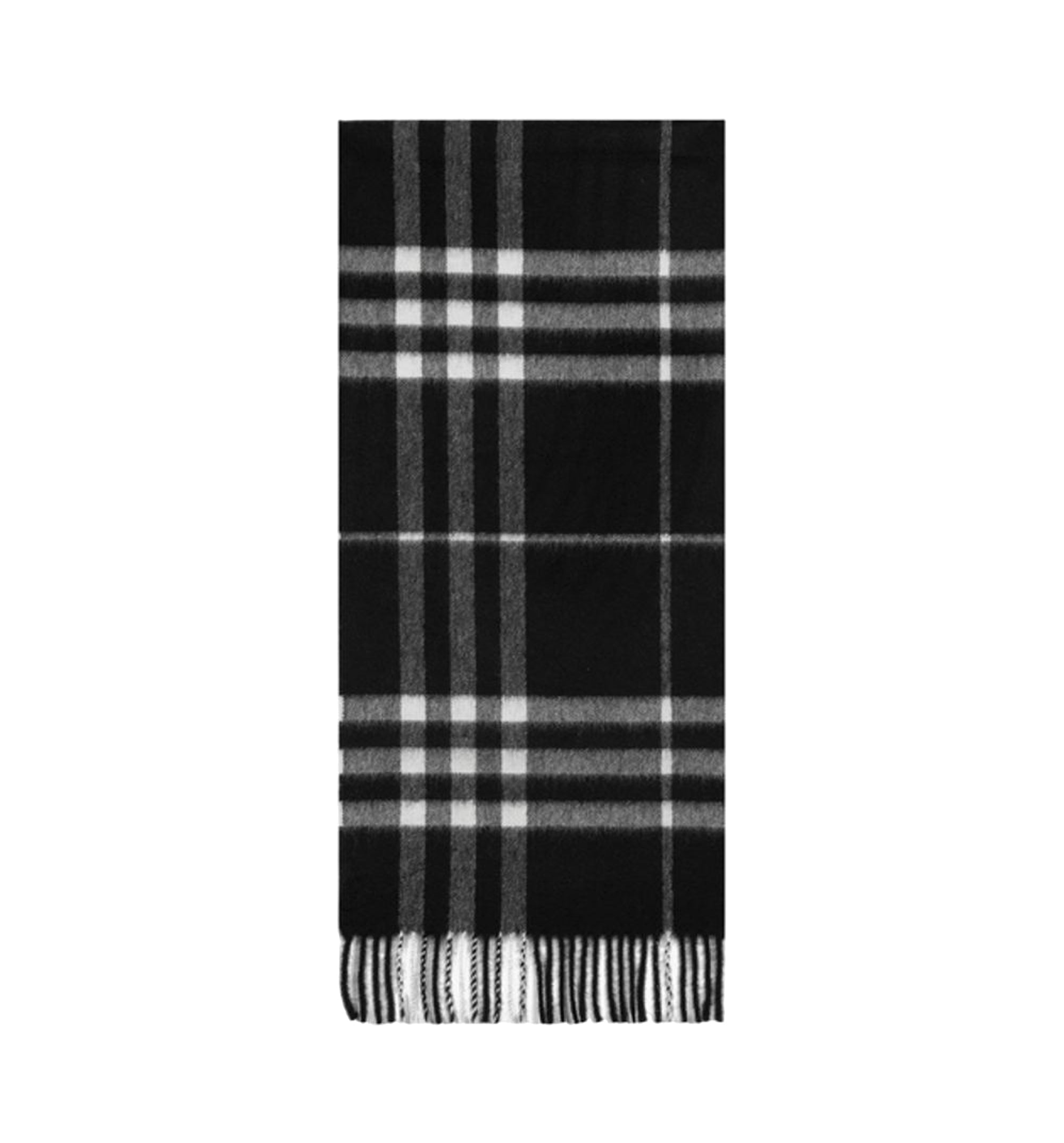 Giant Check Cashmere Scarf
