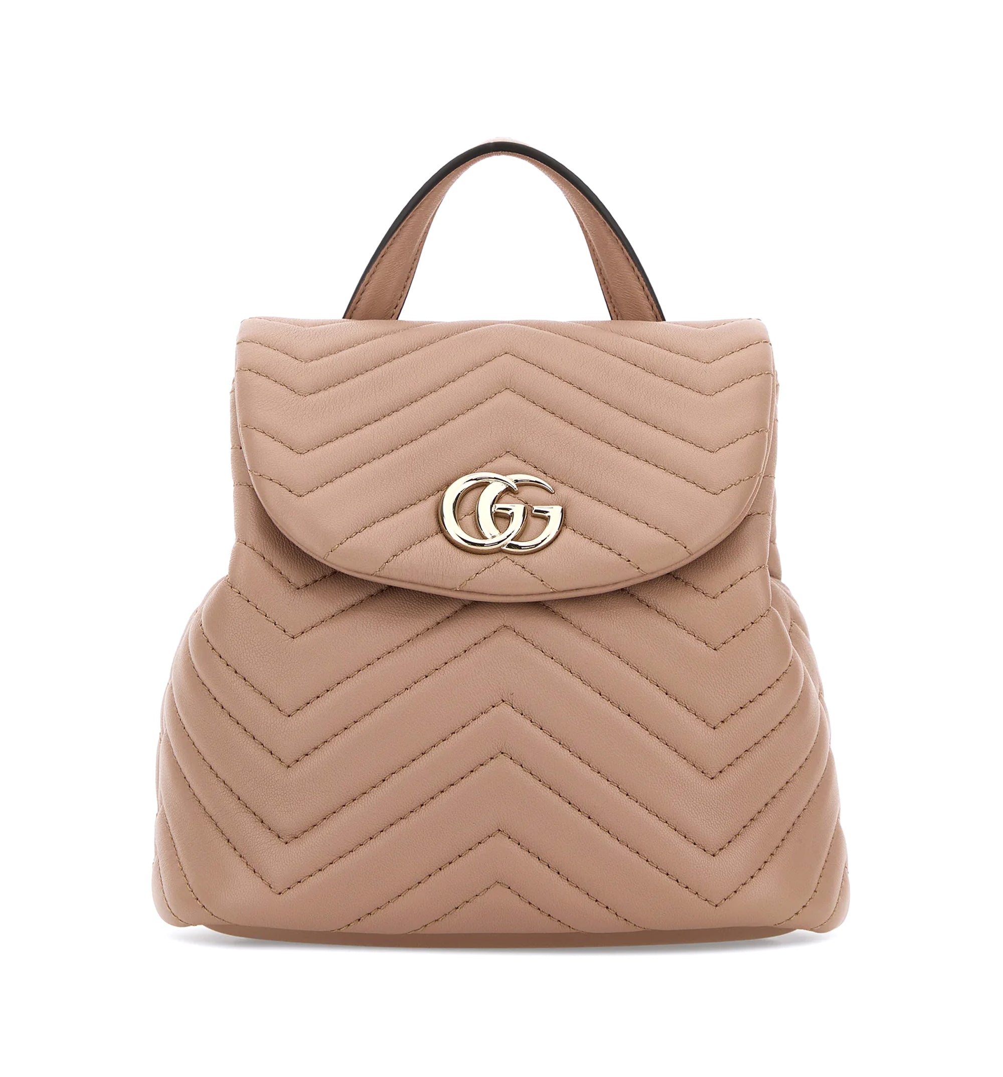Leather Mini Gg Marmont Backpack