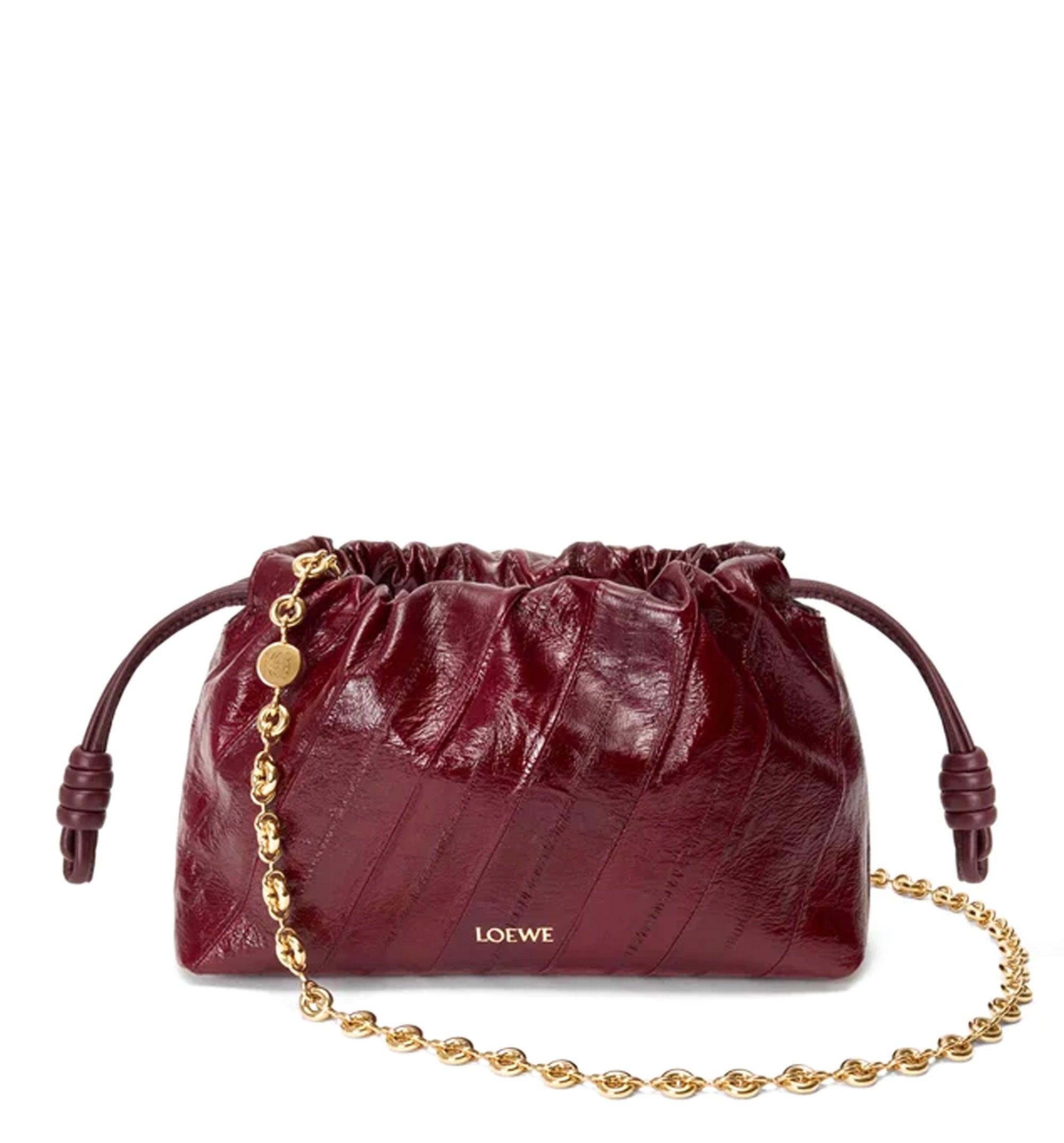 Mini Flamenco Purse In Hagfish