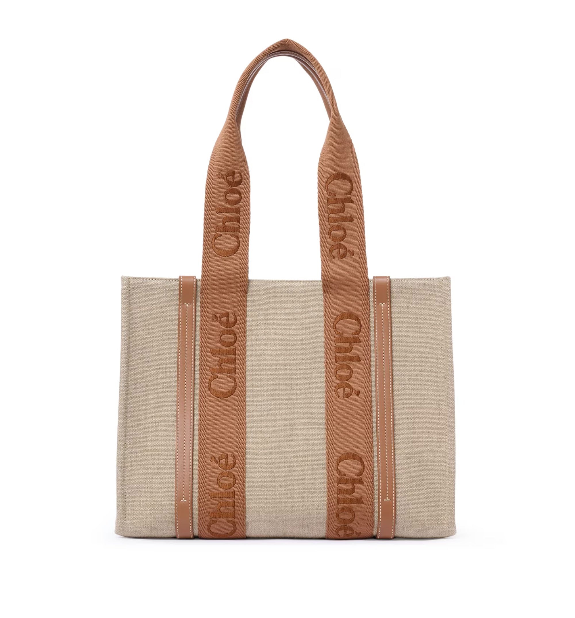 Woody Tote Bag In Linen