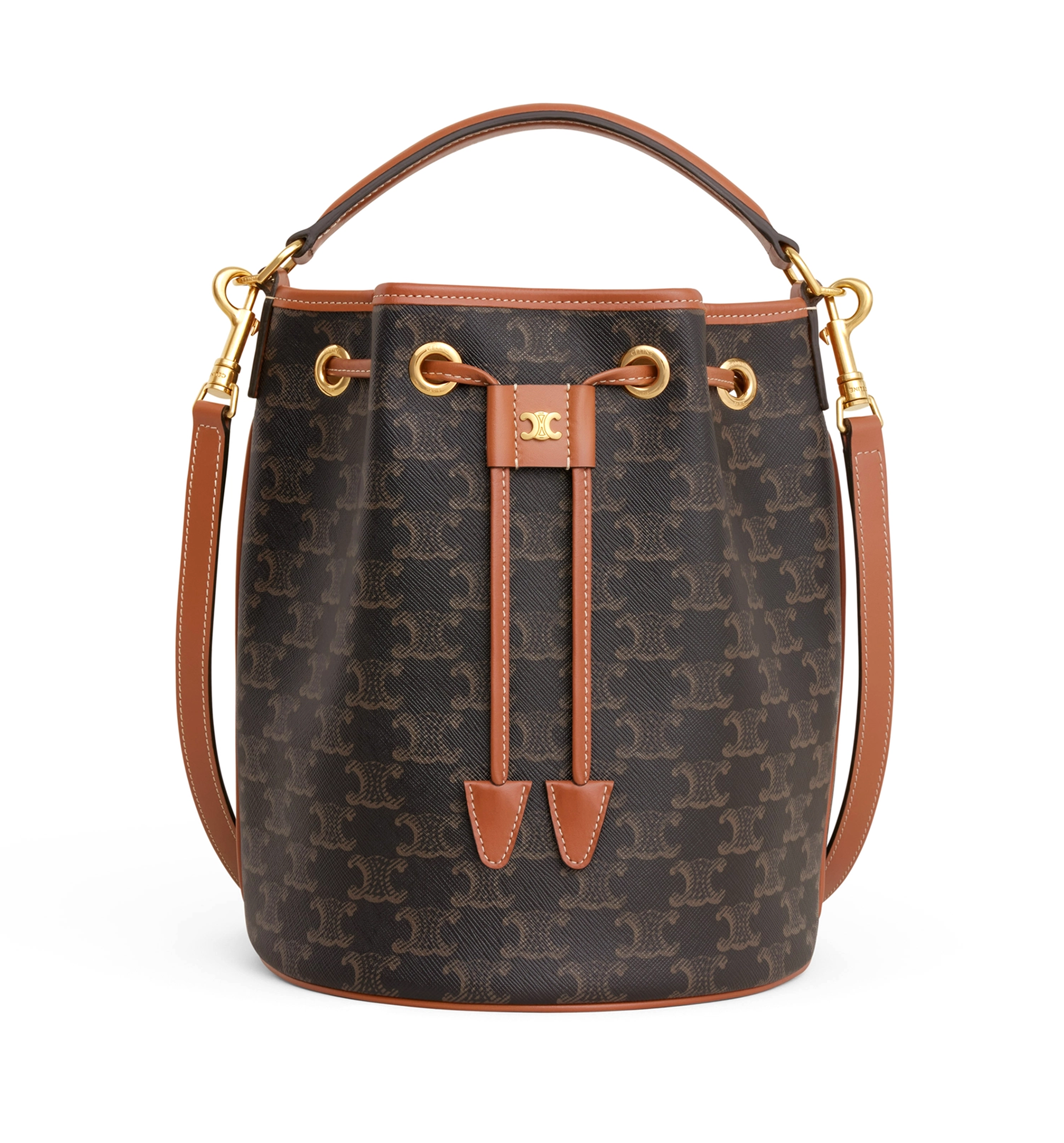 Clara Bag in Triomphe Canvas & Calfskin