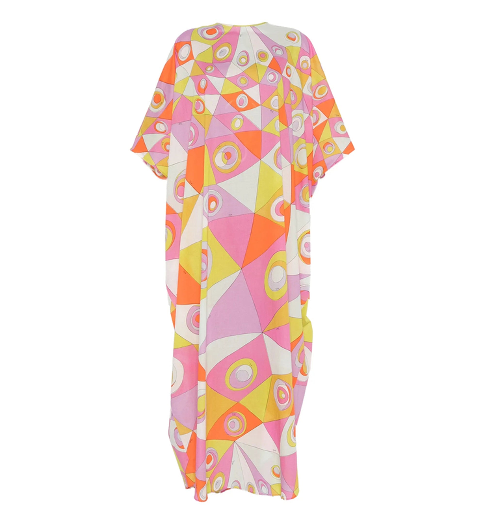 Occhi Print Cotton Kaftan