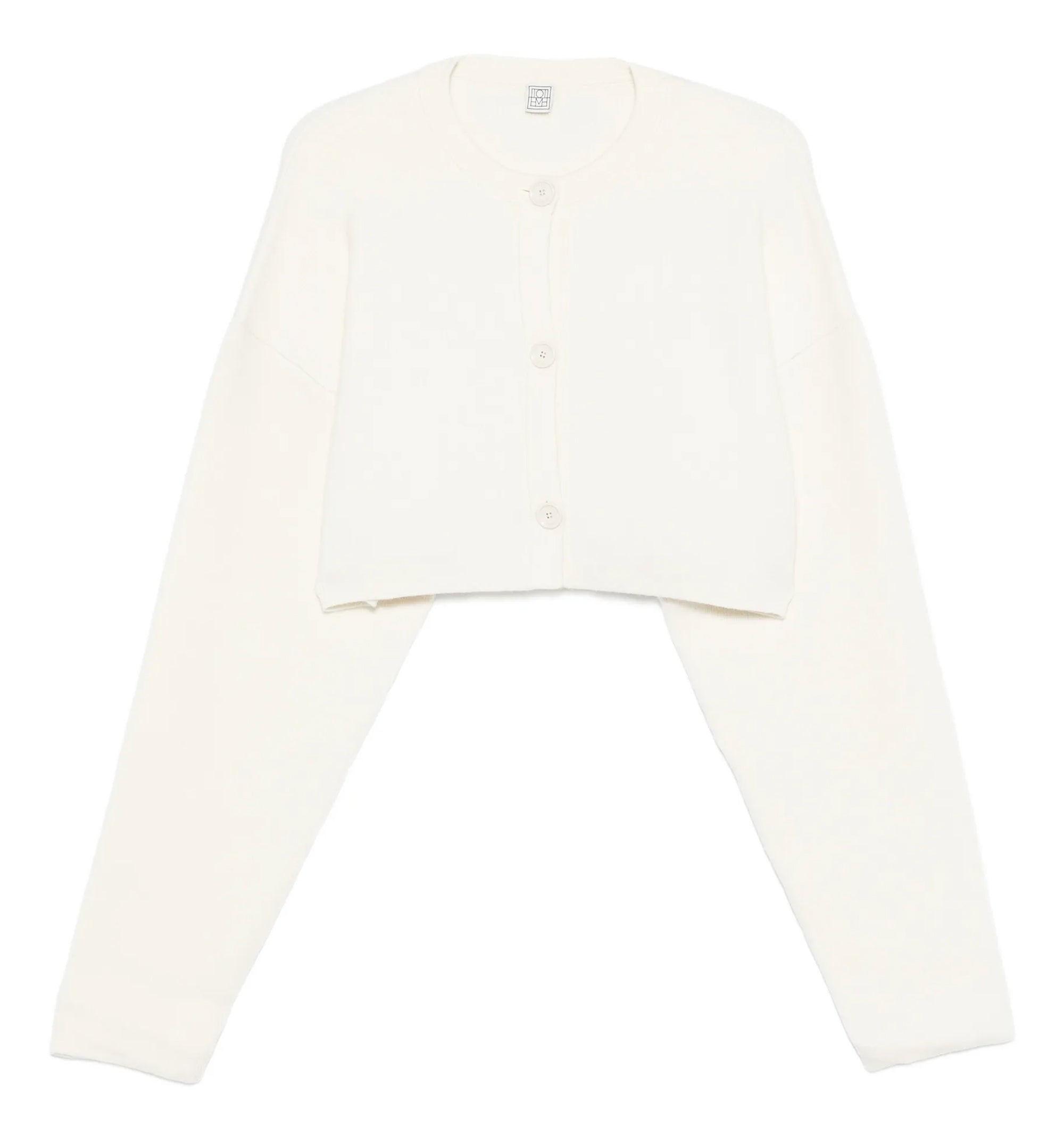 Cropped Wool Cardigan