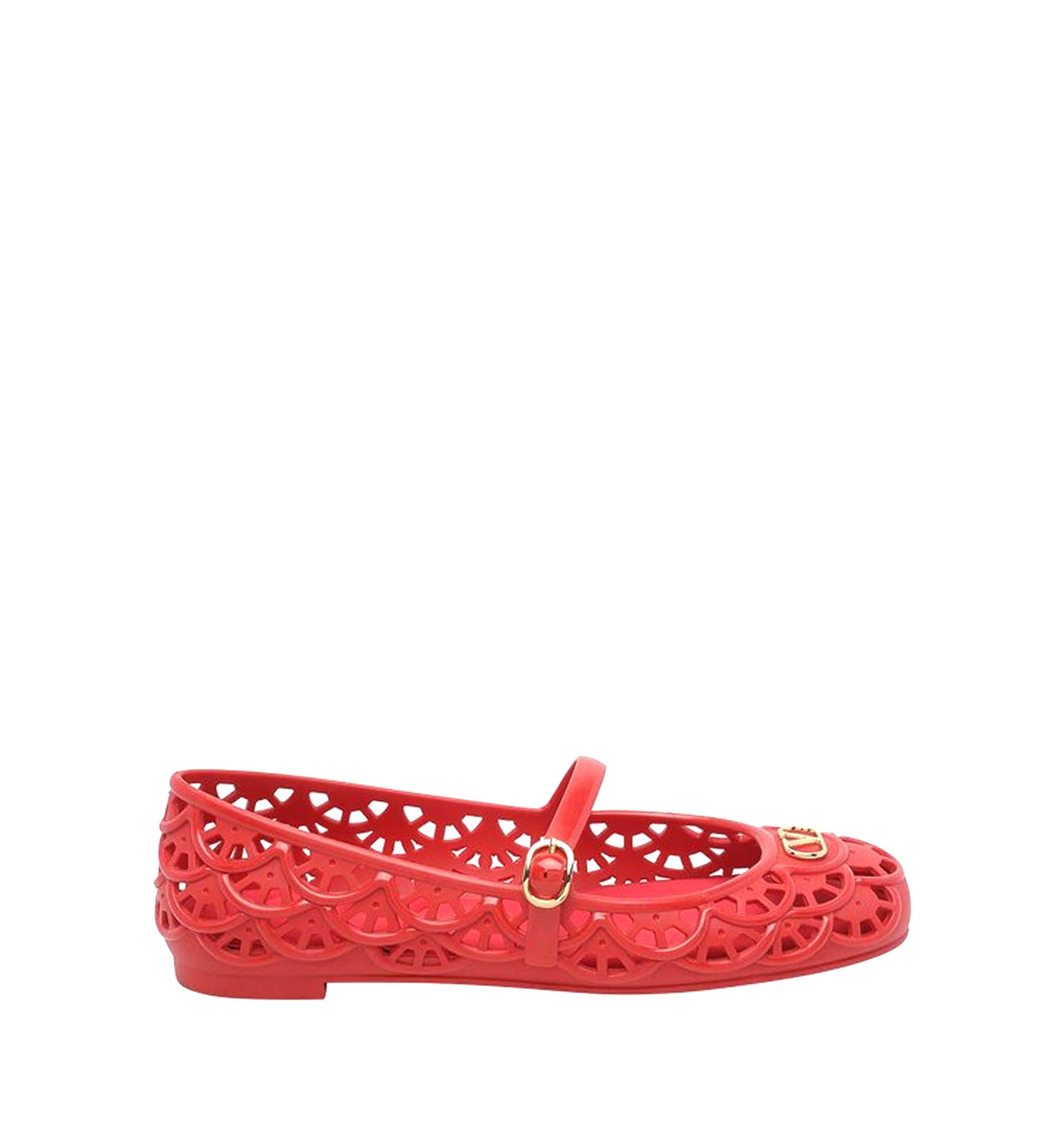 Scallops Motif Ondette Flats