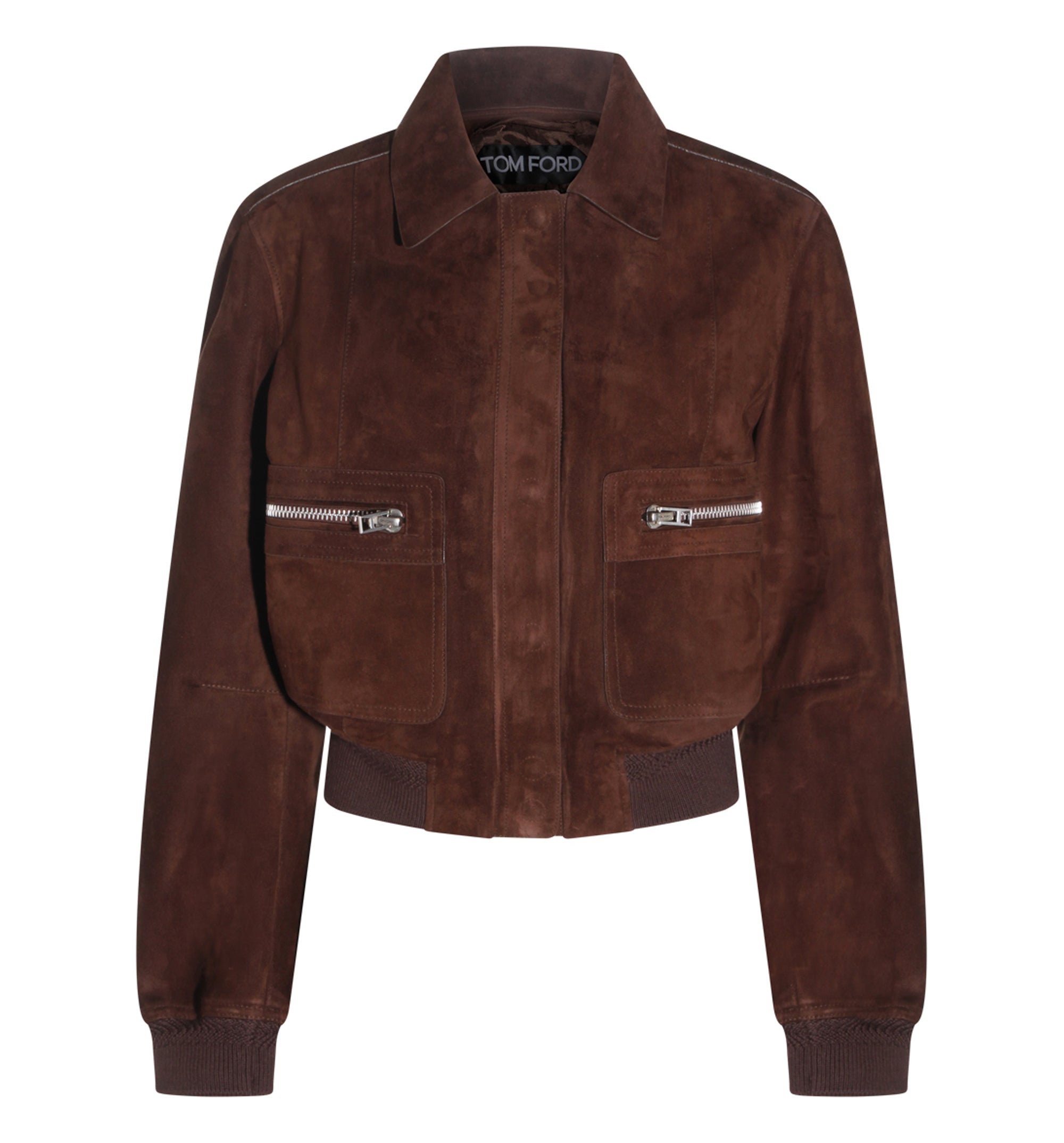 Suede Bomber Jacket