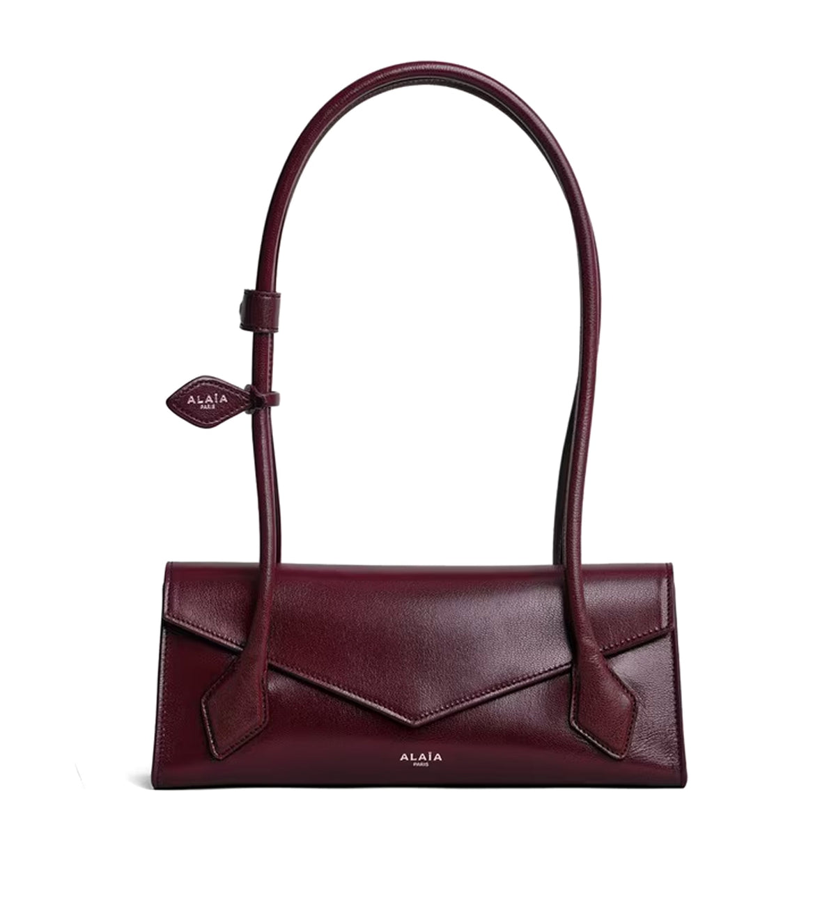 Le Teckel Flap Small Bag In Shiny Goatskin