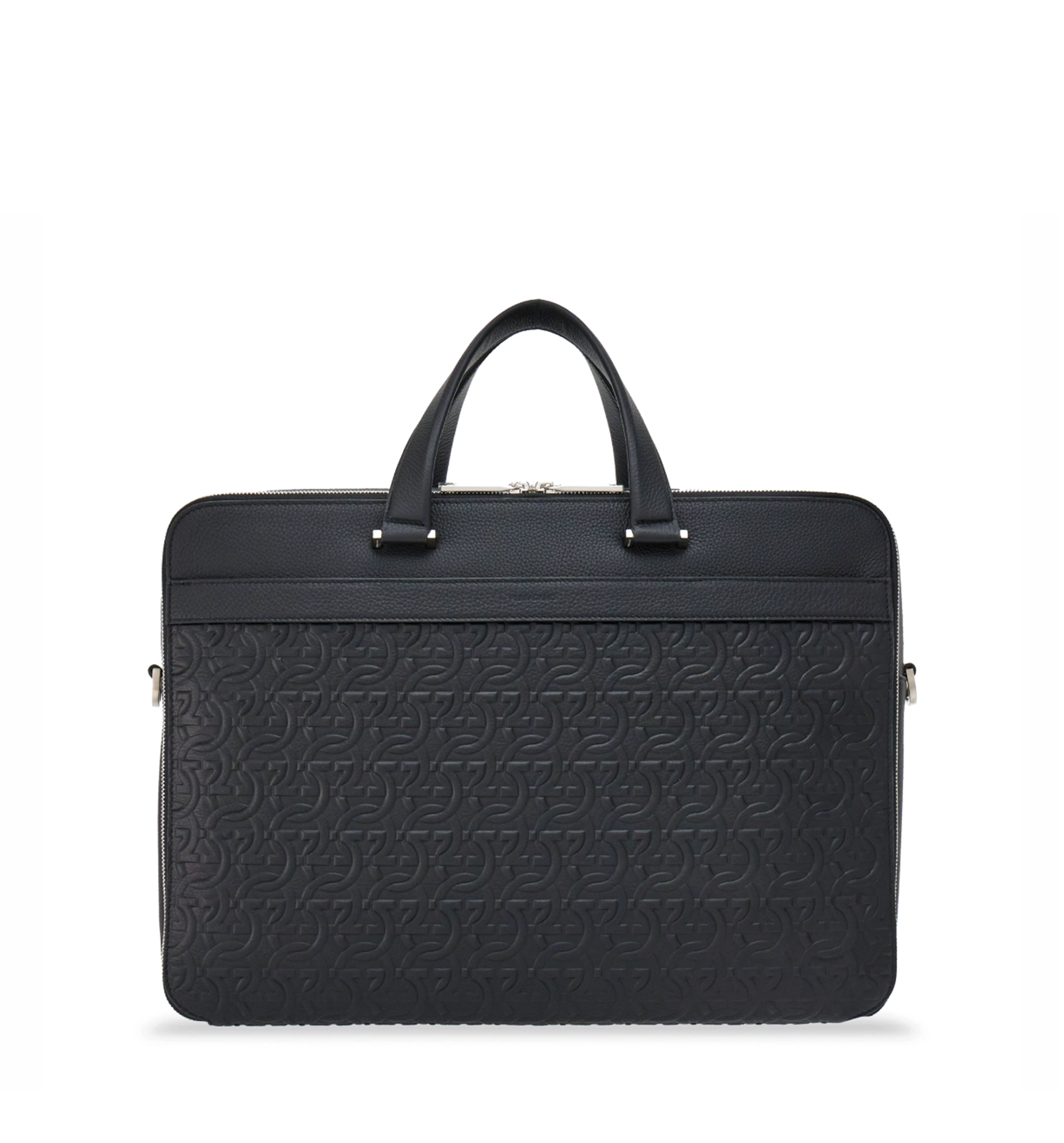 Embossed Gancini Briefcase