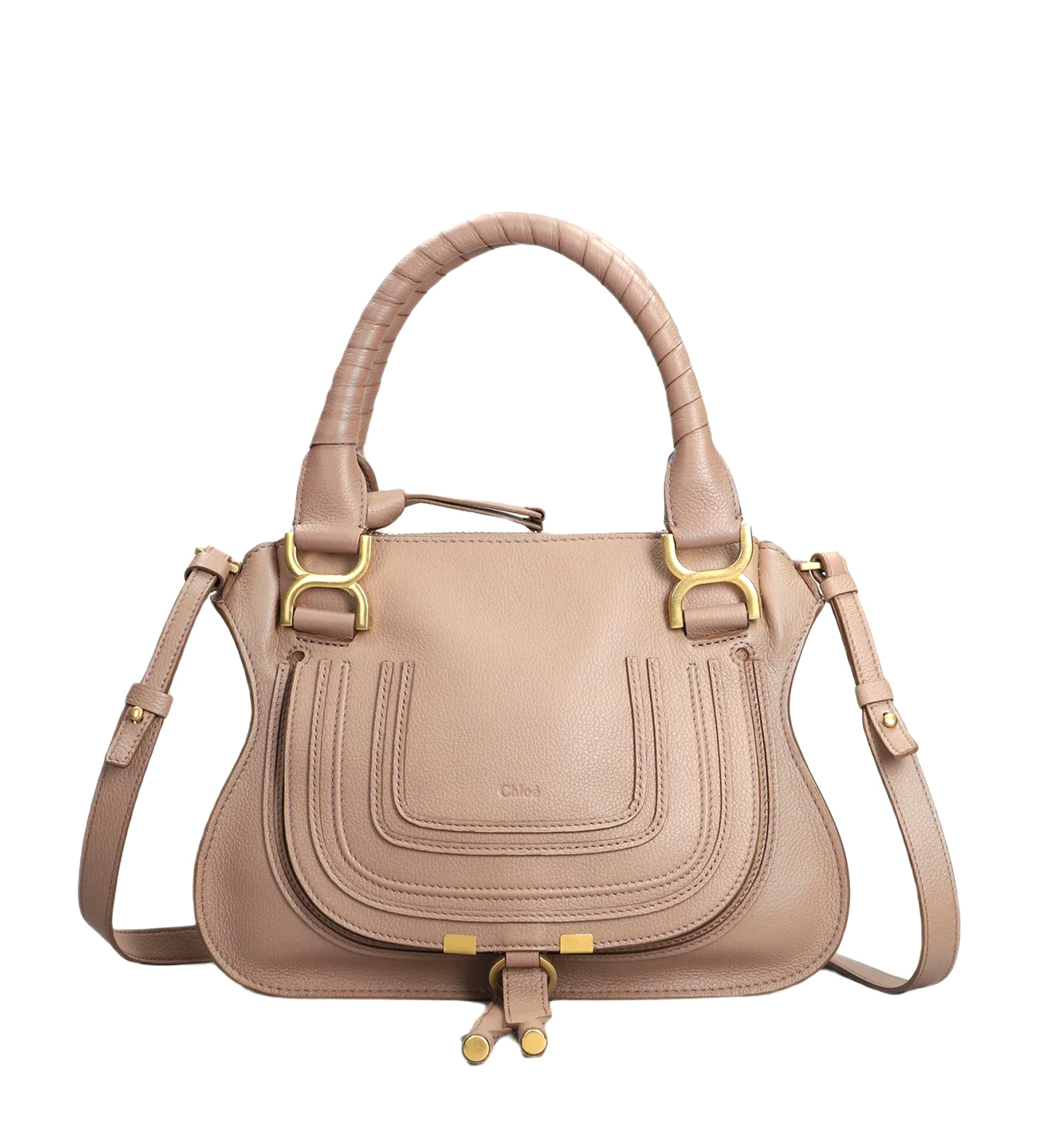 Small Marcie Bag in Grained Leather