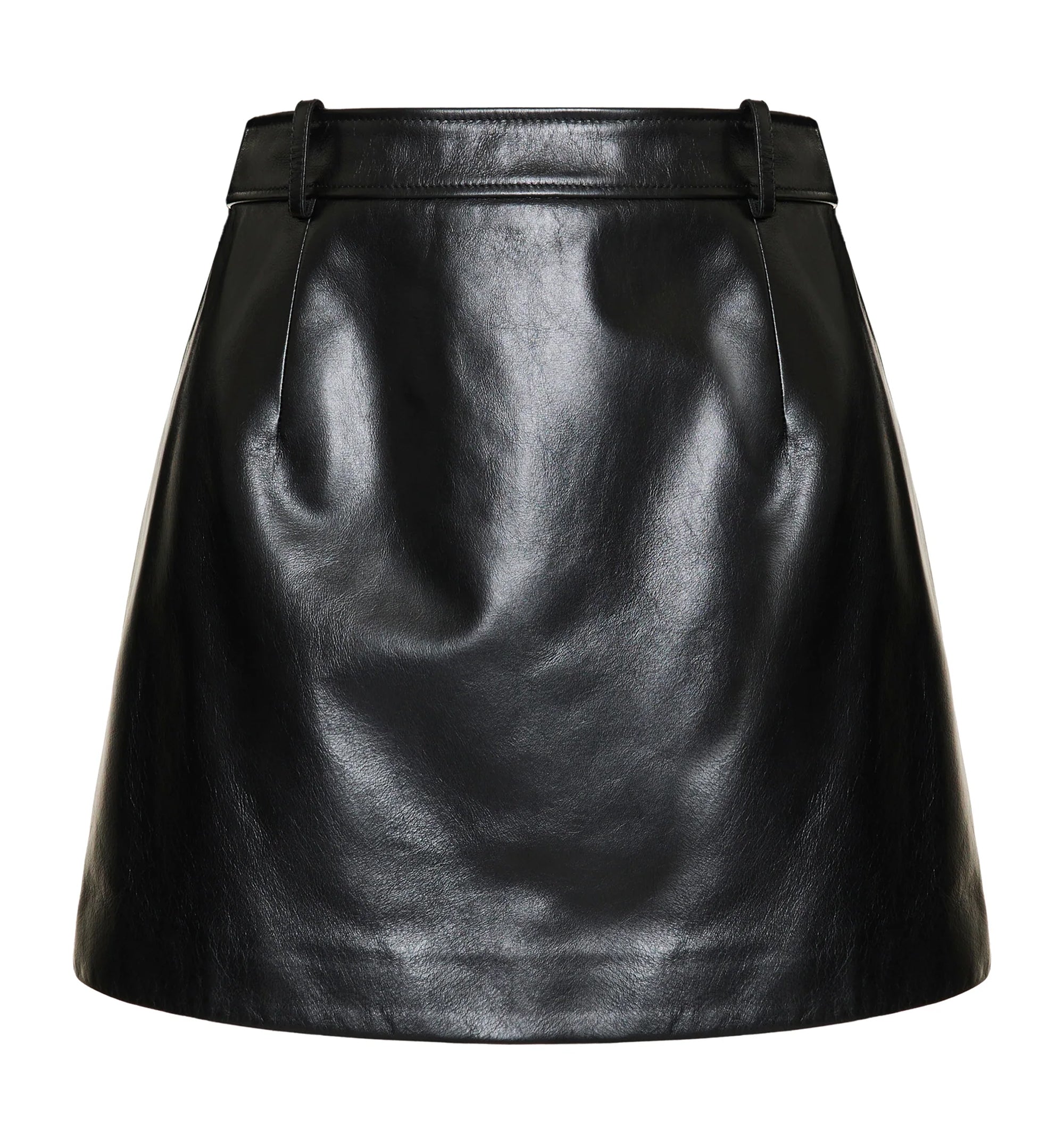 Leather Mini Skirt
