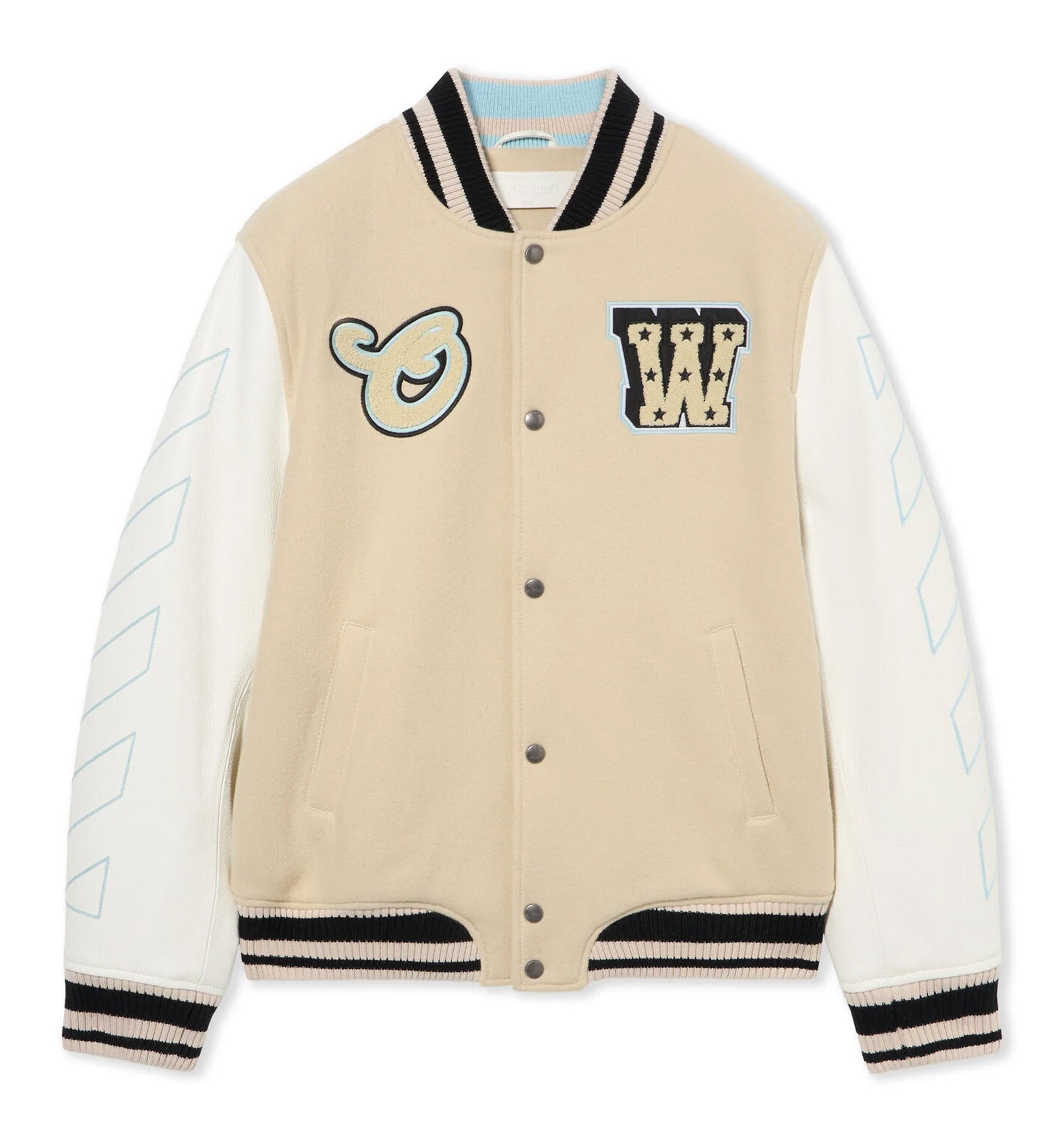 Varsity bomber jacket