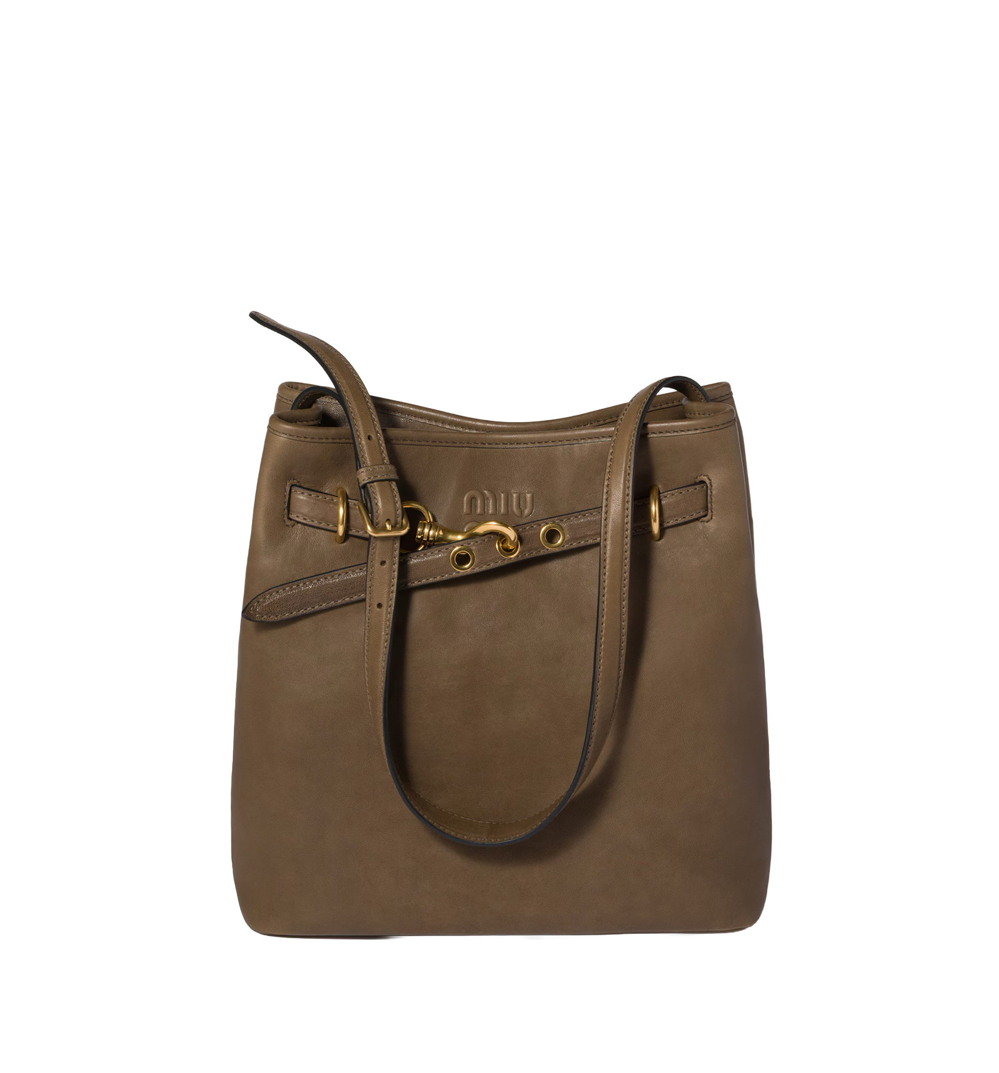 Aventure nappa leather bucket bag
