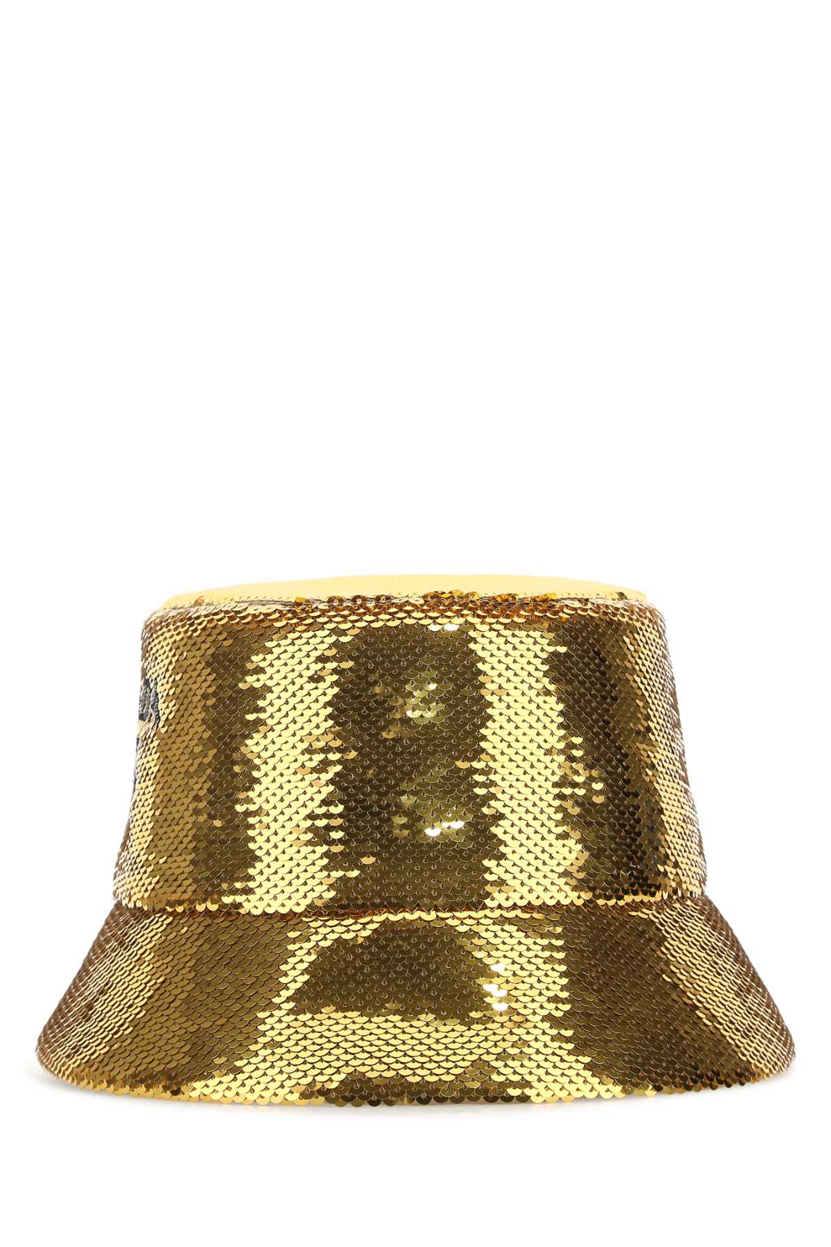 Sequins Logo Bucket Hat