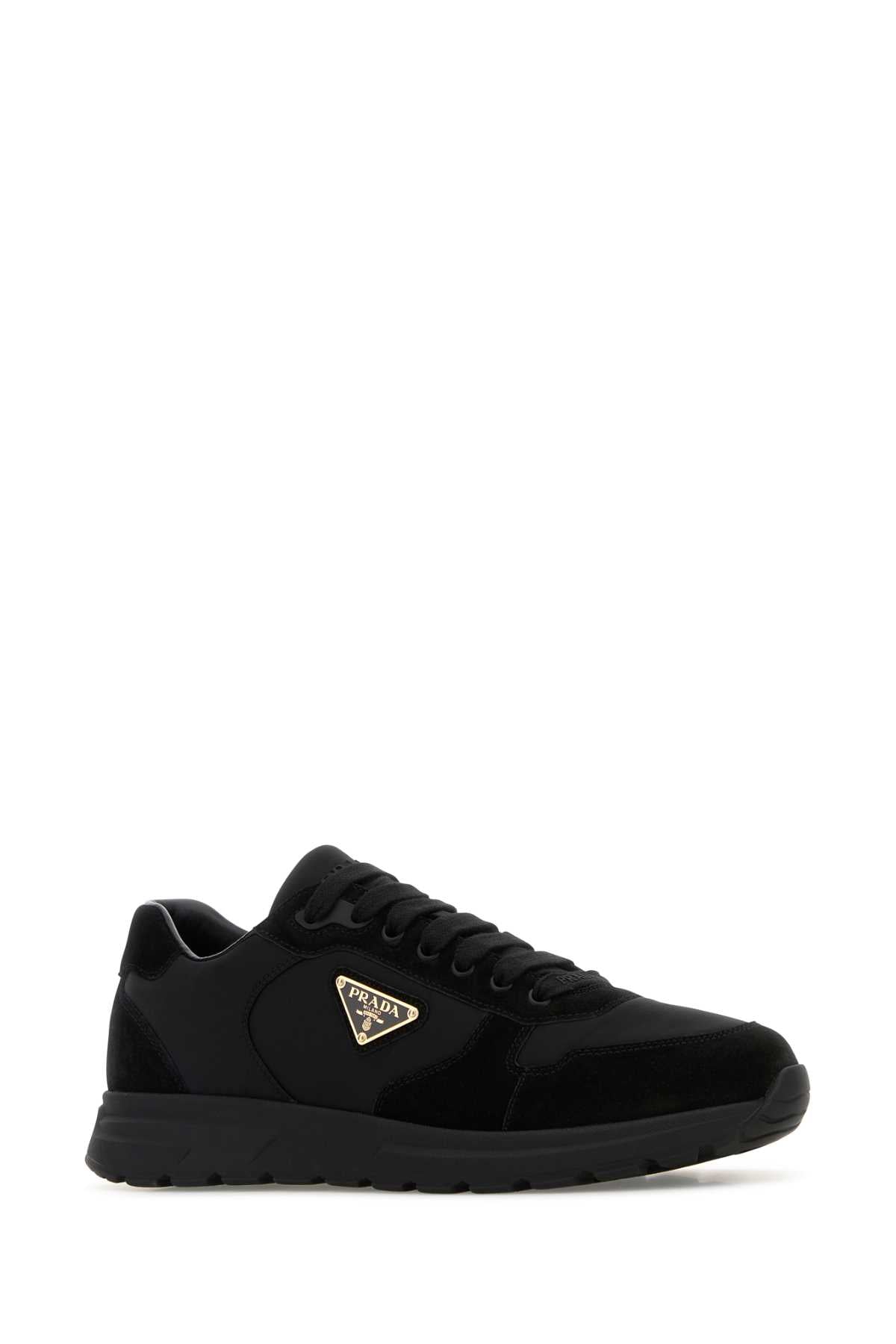 Prax 2.0 Re-Nylon And Suede Sneakers