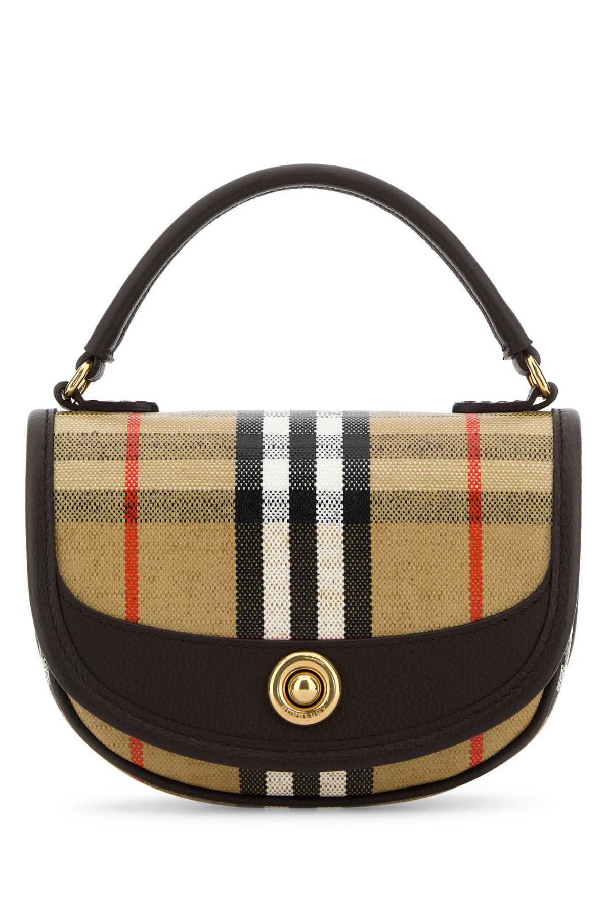 Printed canvas handbag