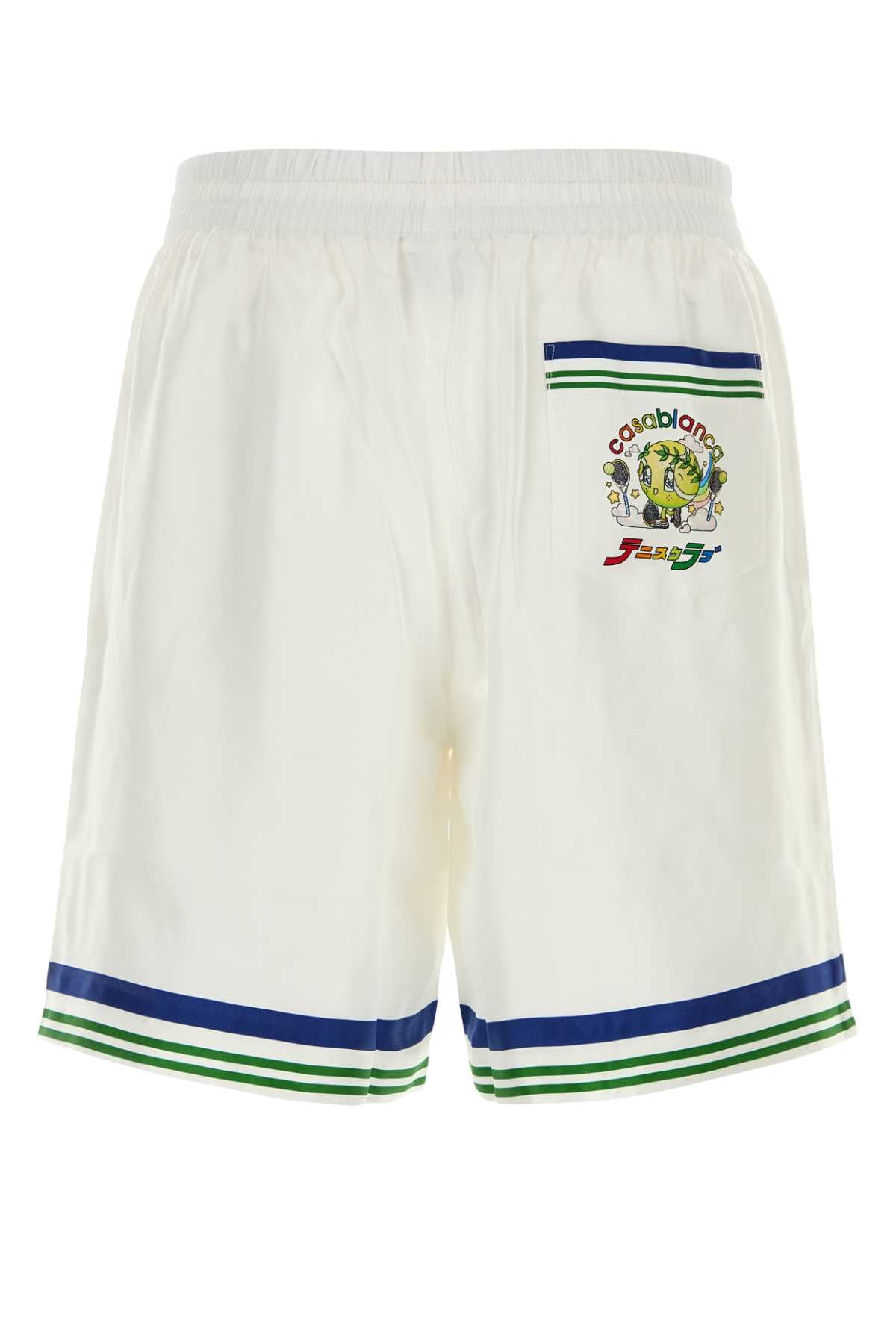 Tennis Club Icon Silk Twill Shorts