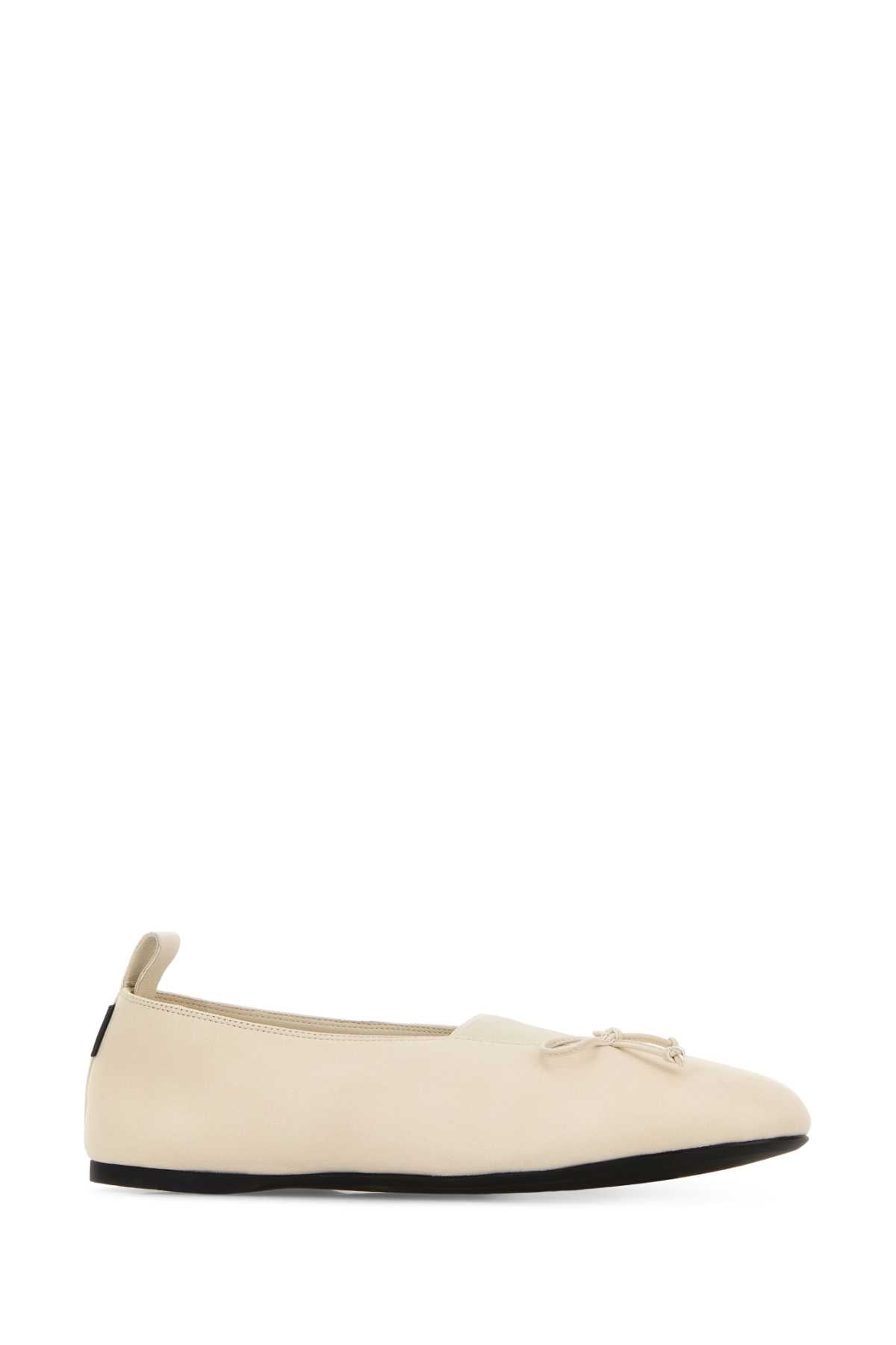 City Deco Leather Flats