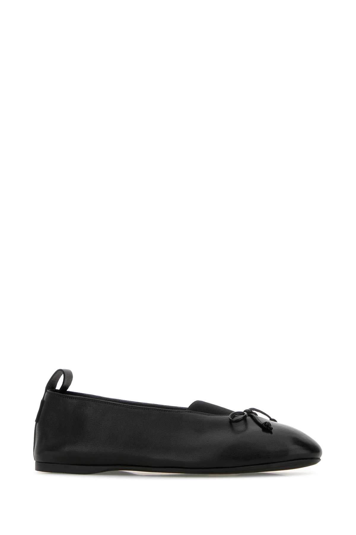 City Deco Leather Flats
