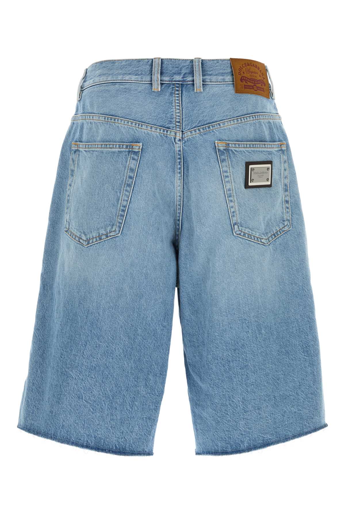 Denim Bermuda Shorts