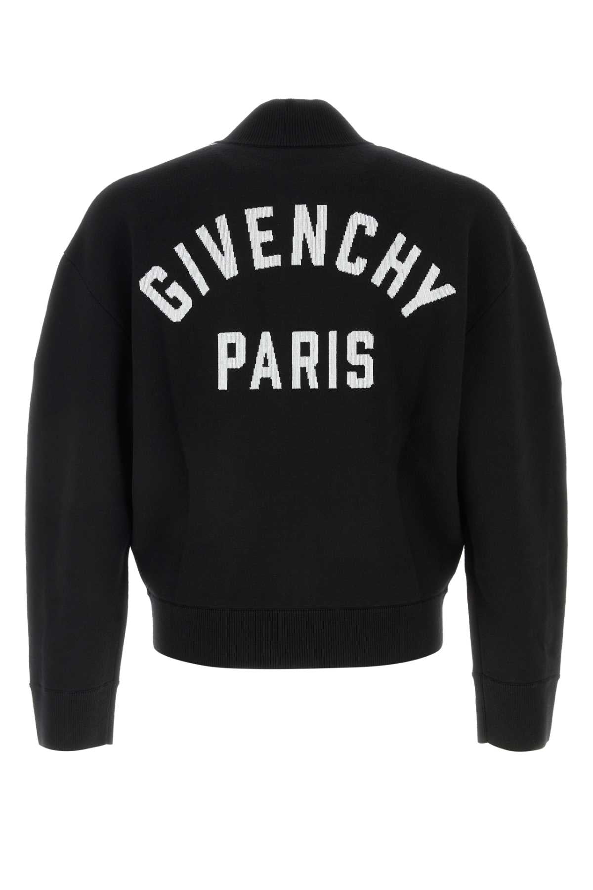 Couture Seam Cardigan In Wool GIVENCHY Paris Jacquard