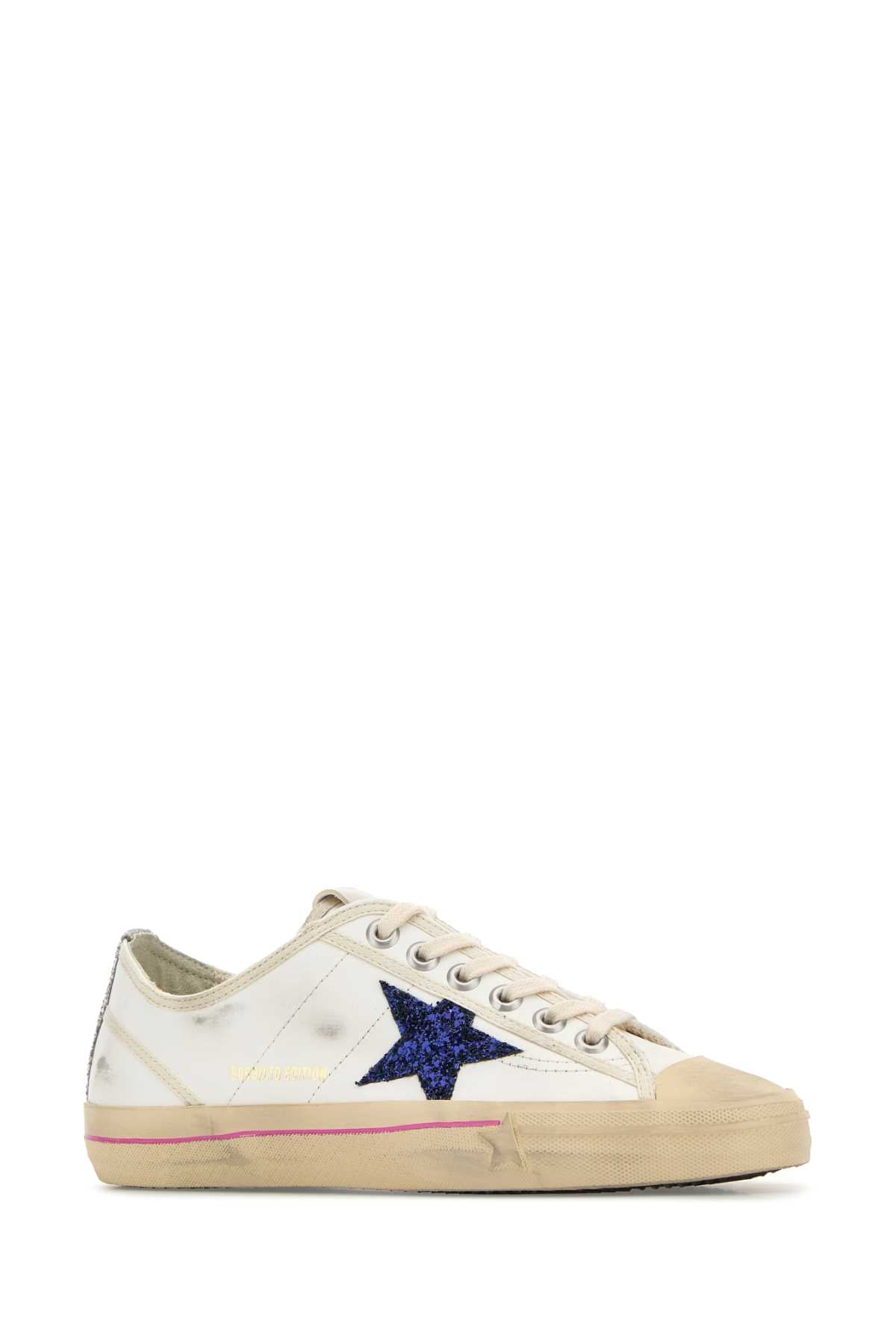 V-Star 2 Leather Glitter Star Sneakers