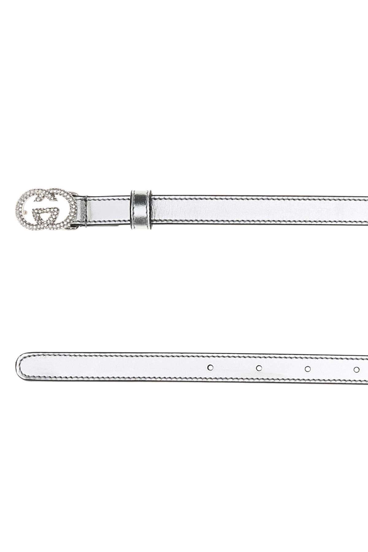 Thin Belt With Interlocking G Buckle
