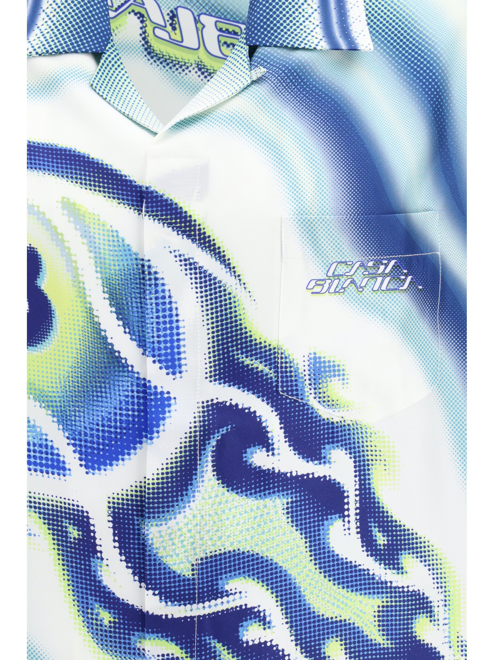 The Art Of The Serve Short Sleeve Silk Shirt