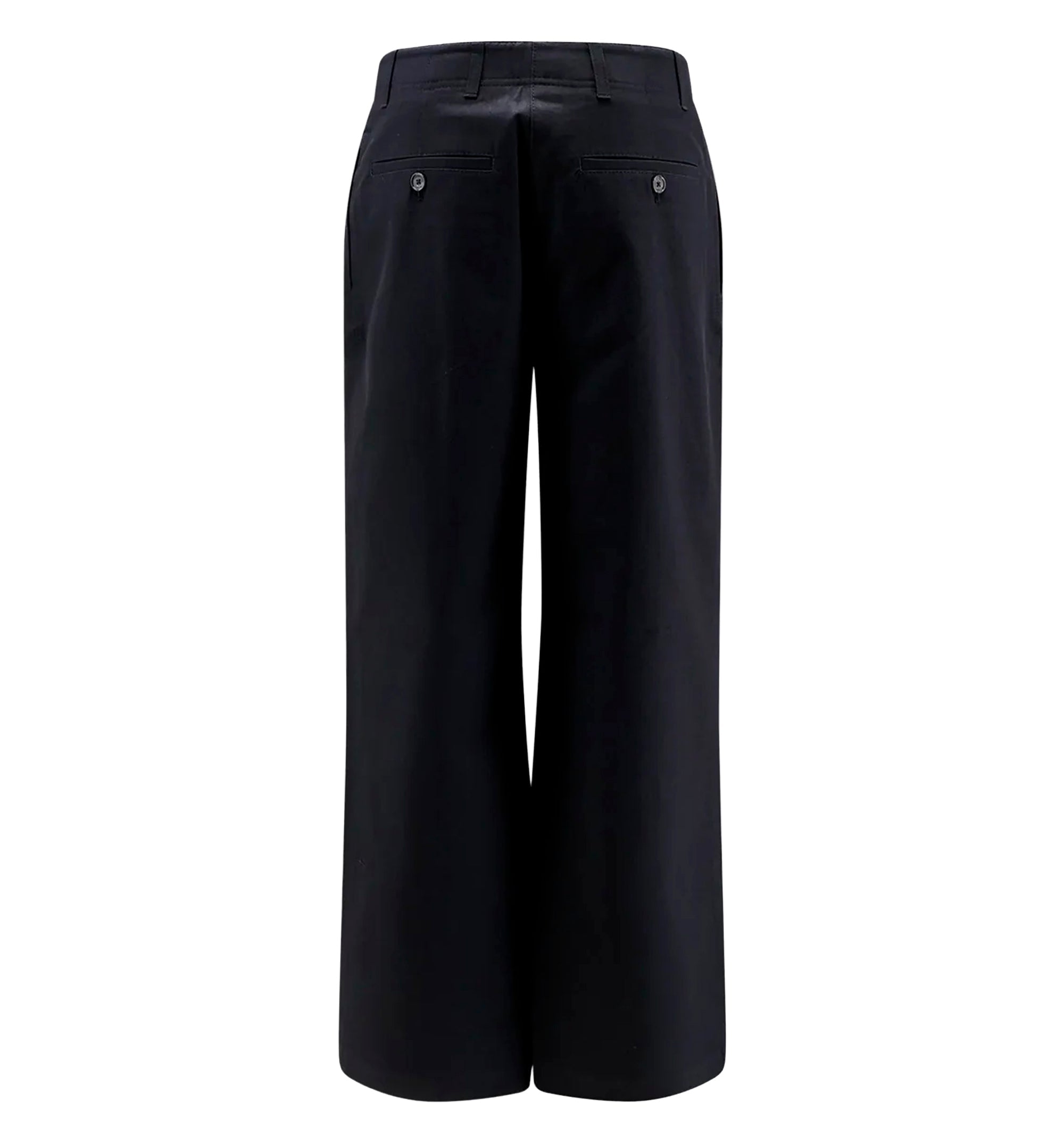 Relaxed cotton trousers