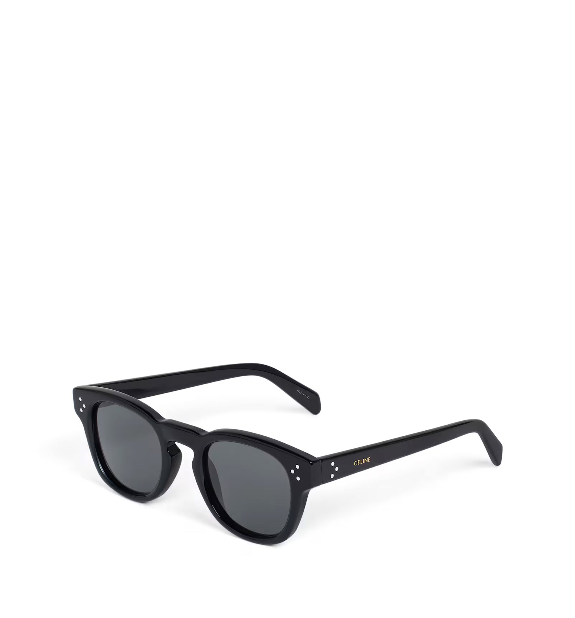 Black Frame 42 Sunglasses In Acetate
