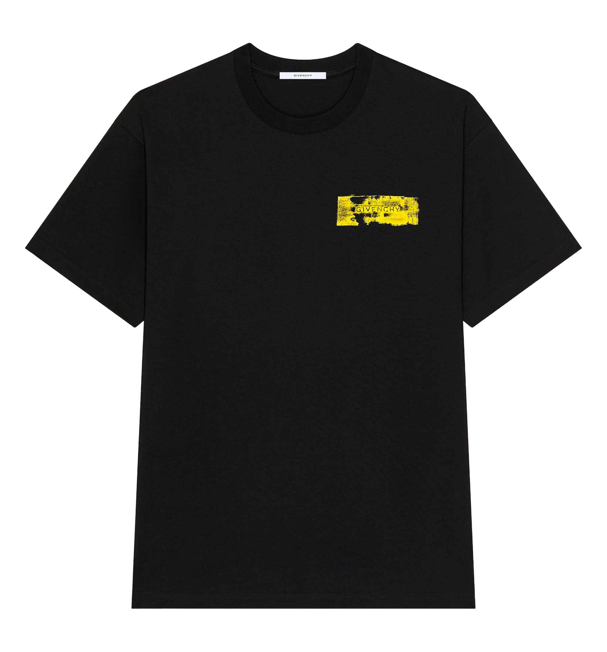 T-shirt in cotton with Givenchy Paris Paint print