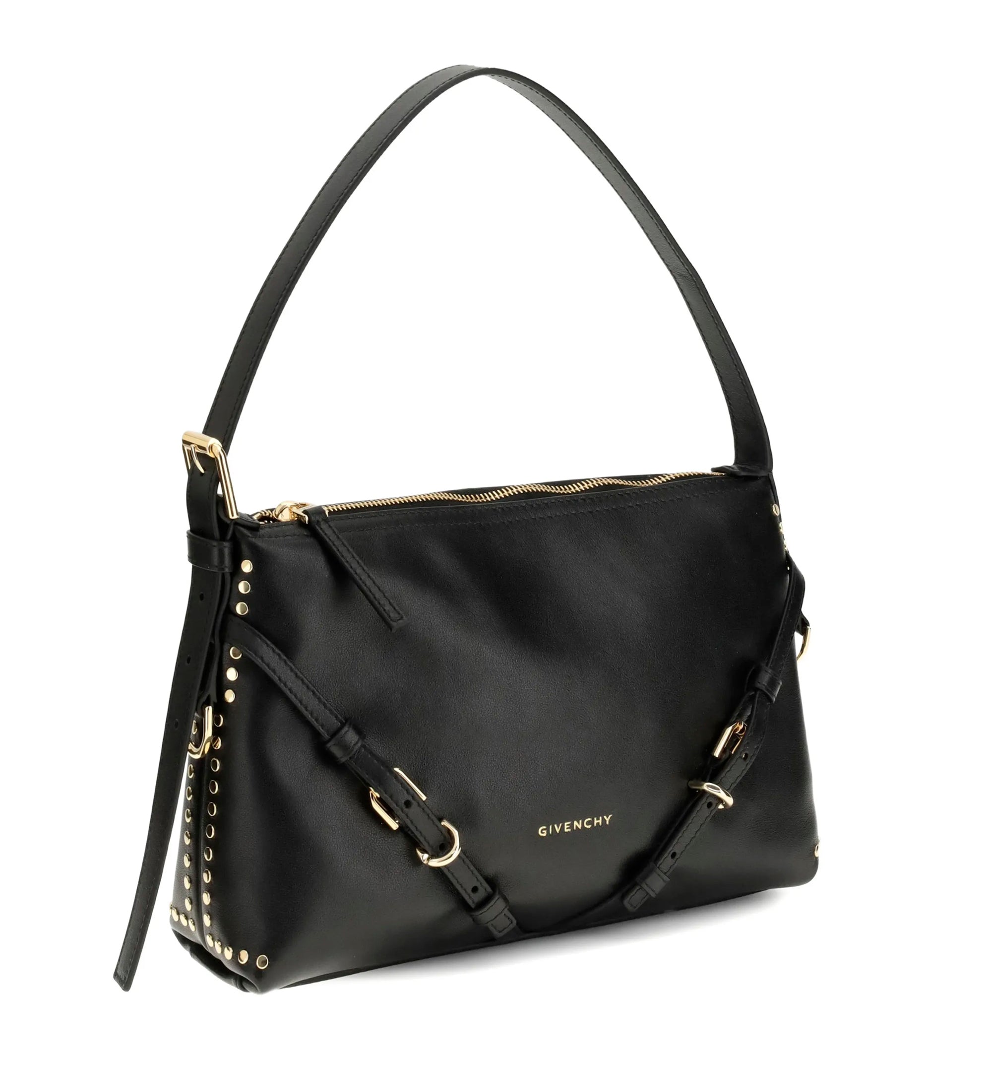 Mini Voyou Bag In Leather With Studs