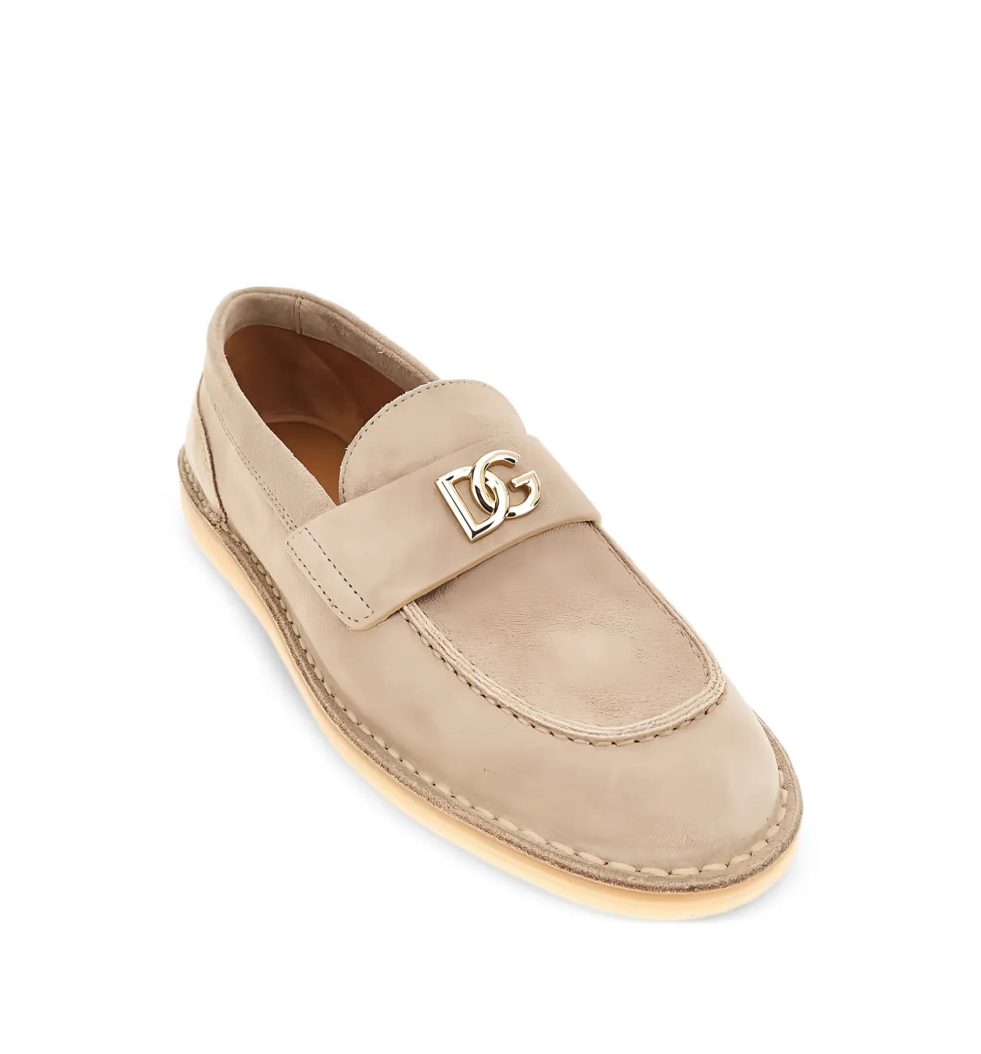 Dolce & Gabbana Logo-plaque Loafers