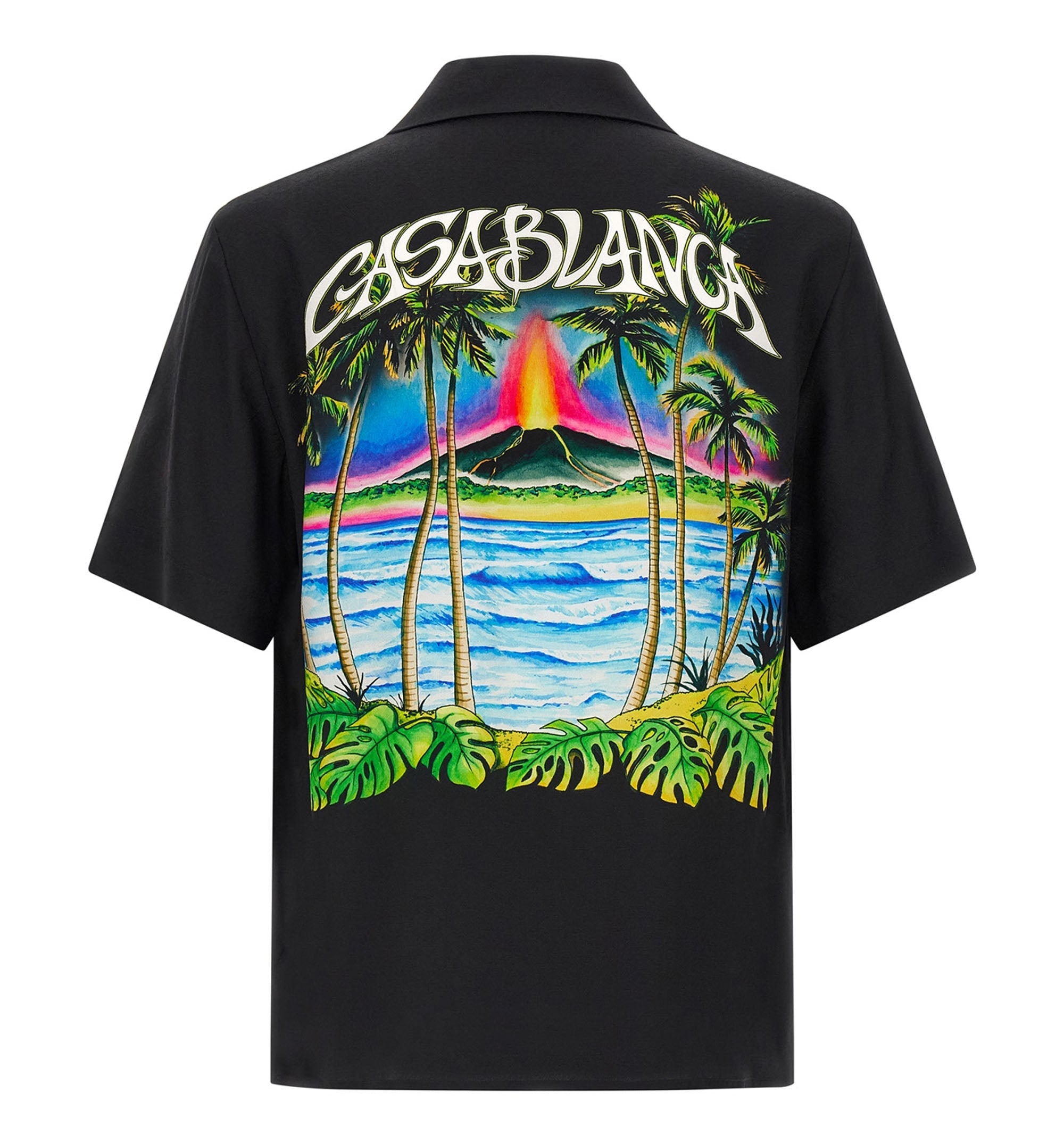 Volcano Short Sleeve Jacquard Shirt