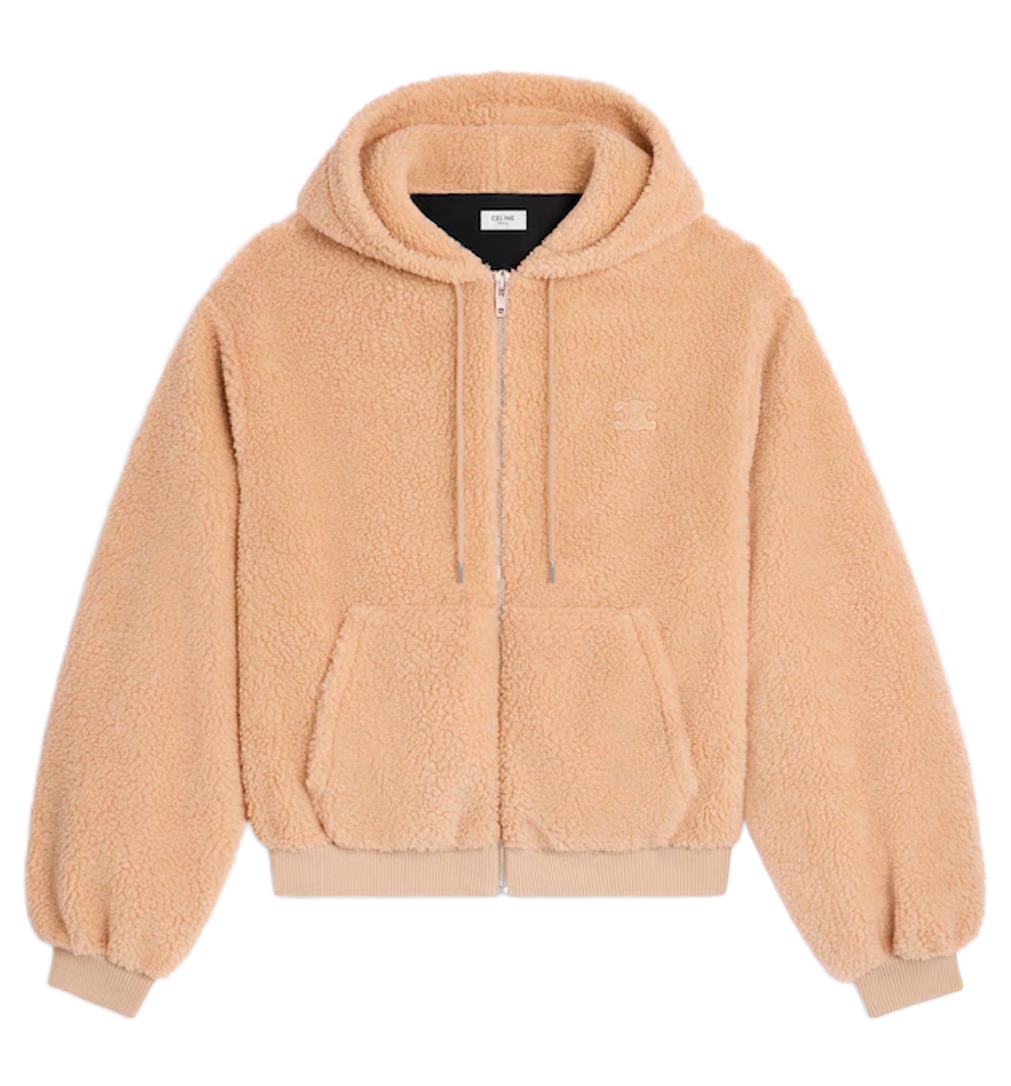 Hooded Jacket In Polar Fleece