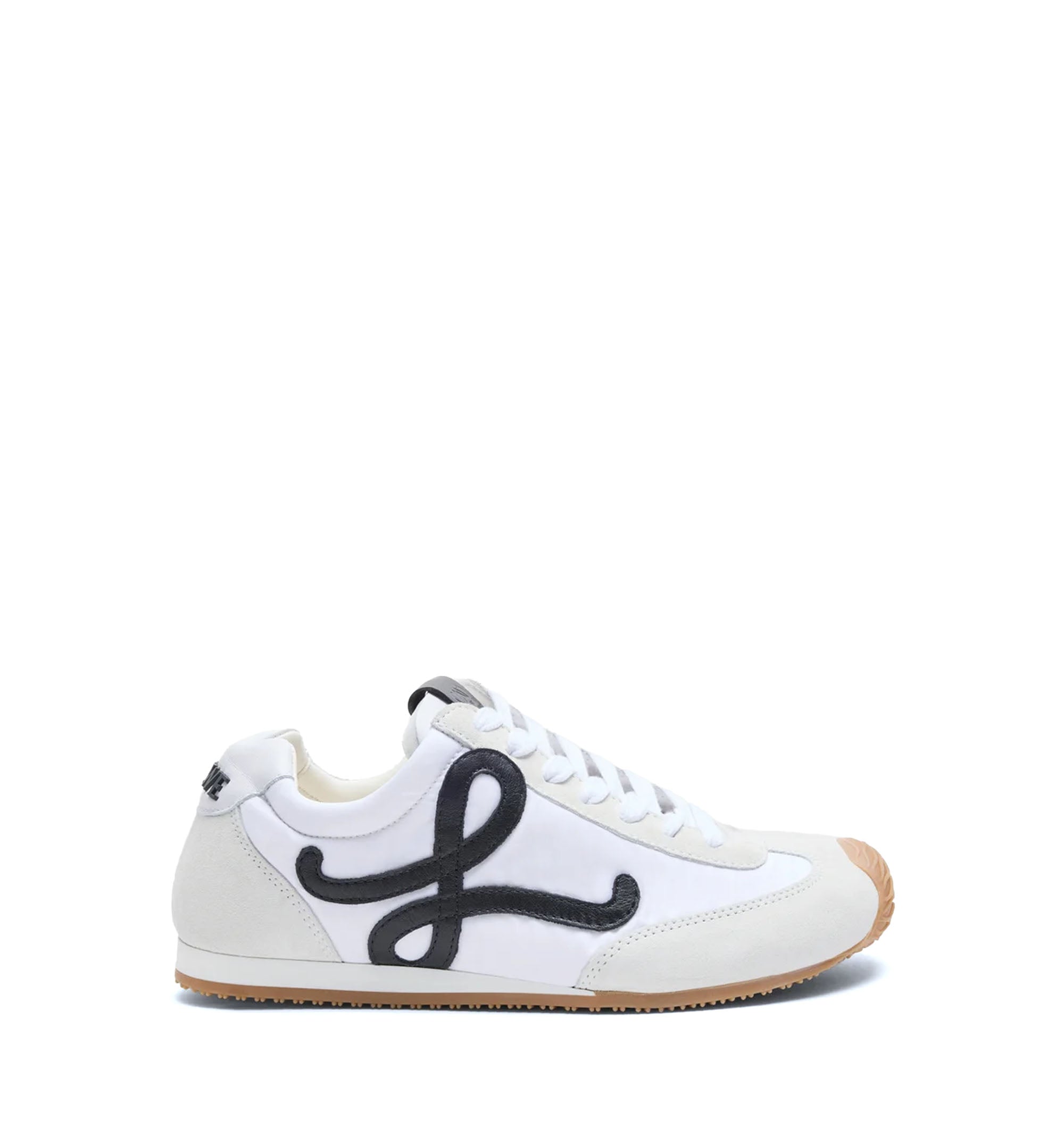 Ballet Runner 2.0 in nylon and calfskin